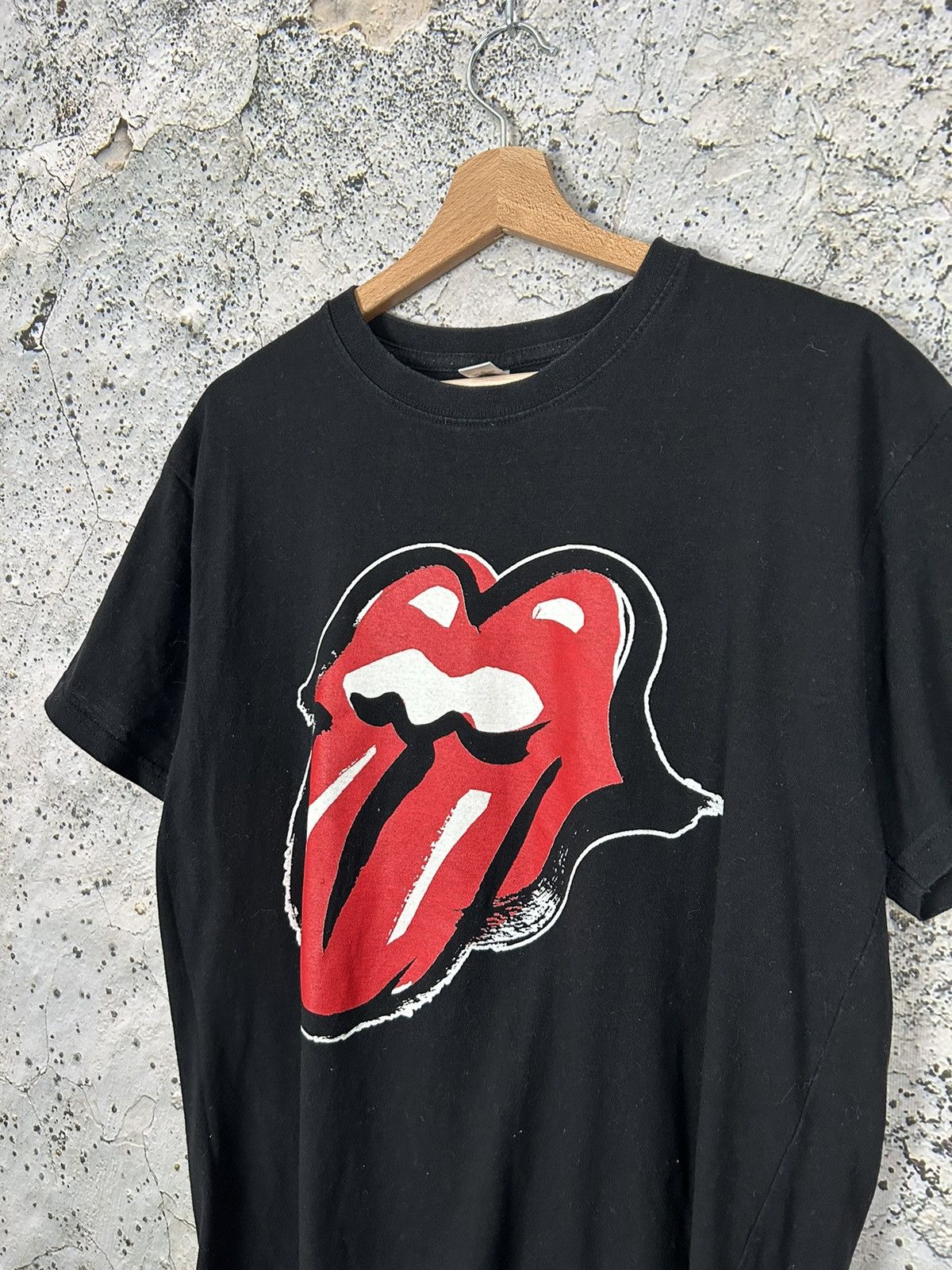 Band Tees Vintage The Rolling Stones Rock Band Tee Tour Graphic Rare Size US L / EU 52-54 / 3 - 3 Thumbnail