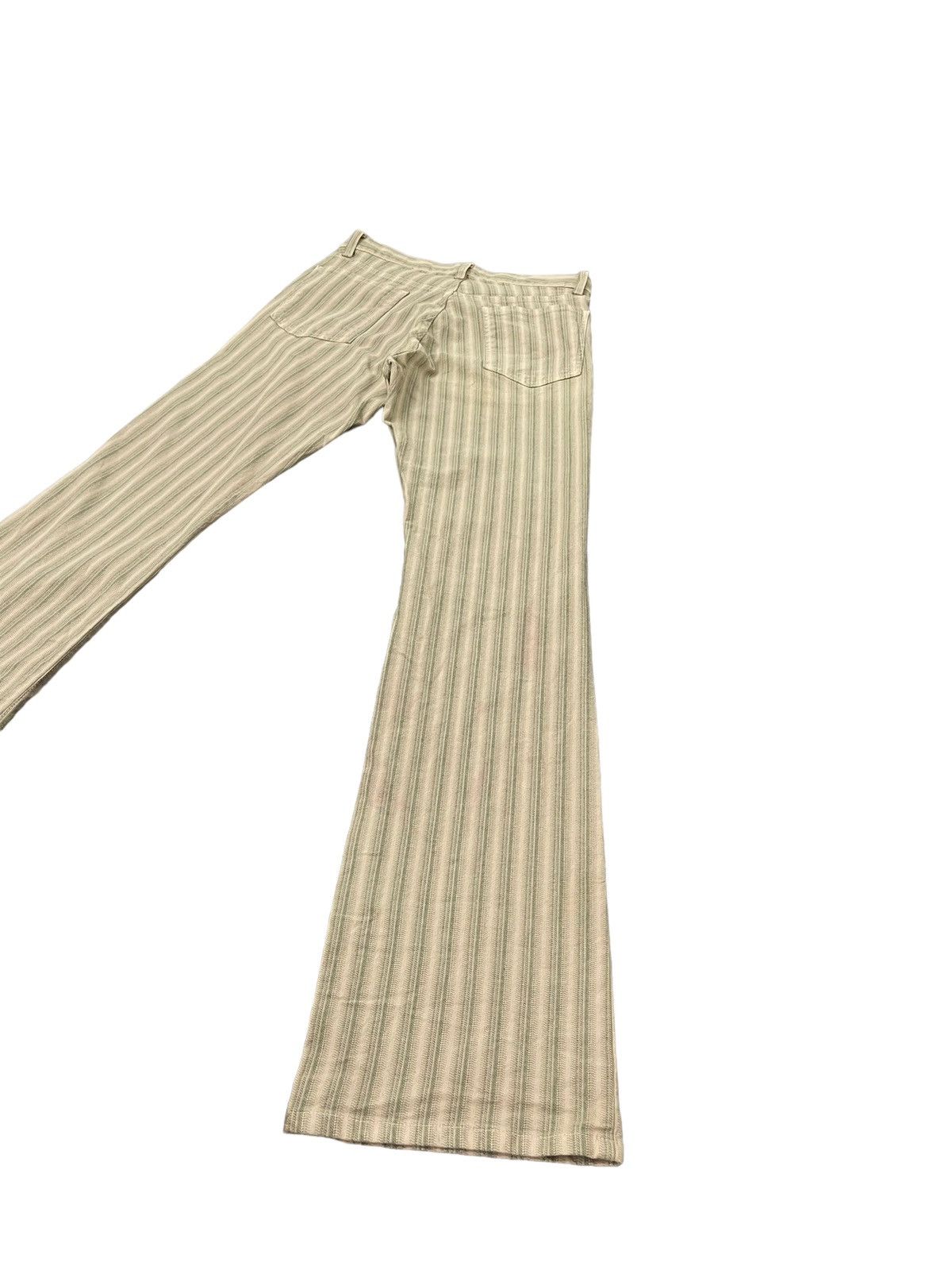 Japanese Brand Flare Jeans Blue Way Japan Striped Stretch Boot Cut 7🟦3 Size US 30 / EU 46 - 13 Thumbnail