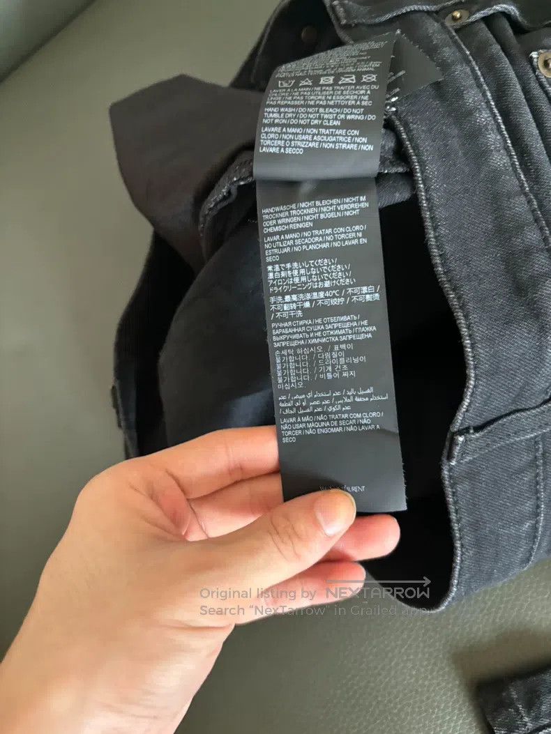 Saint Laurent Paris Saint Laurent Paris Jeans Size US 32 / EU 48 - 8 Thumbnail