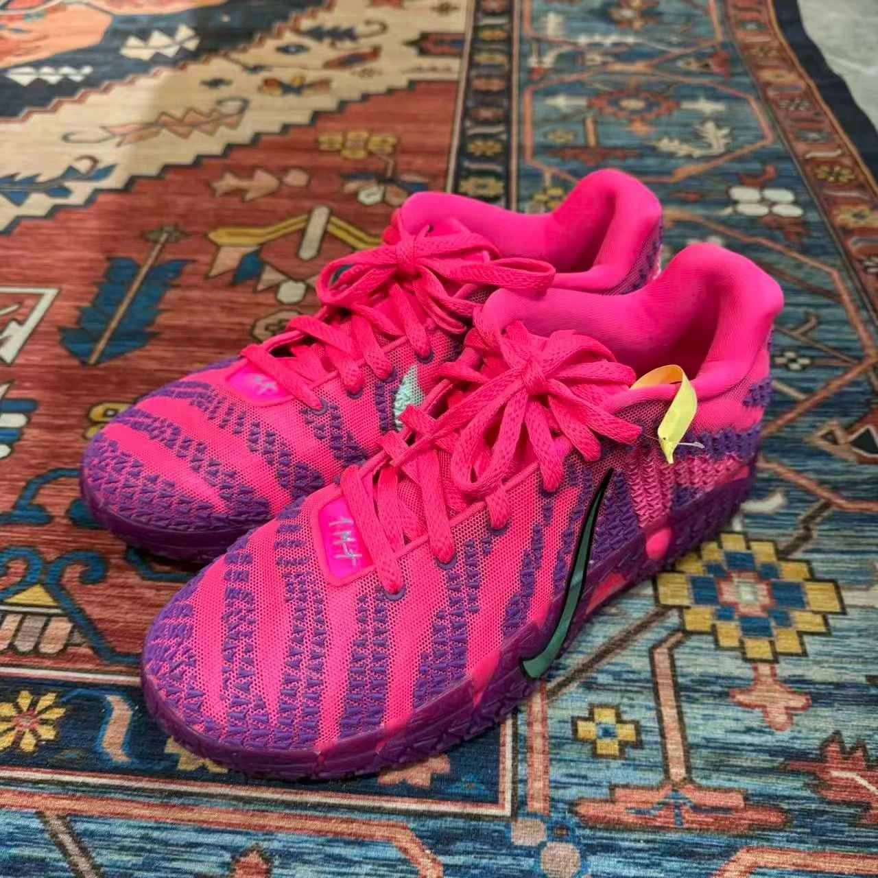 Nike Ja3 Pink Purple 45 Like New Original Box Size US 12 / EU 45 - 1 Thumbnail