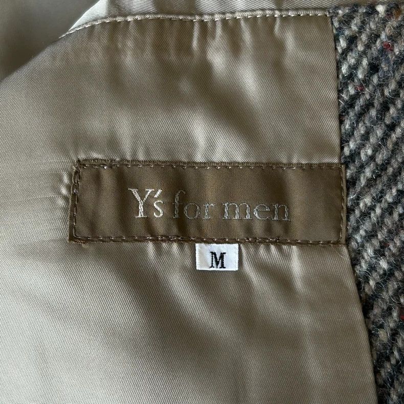 Yohji Yamamoto Yohji Yamamoto size m 90s Mottled Tweed blazer Size 36R - 5 Thumbnail