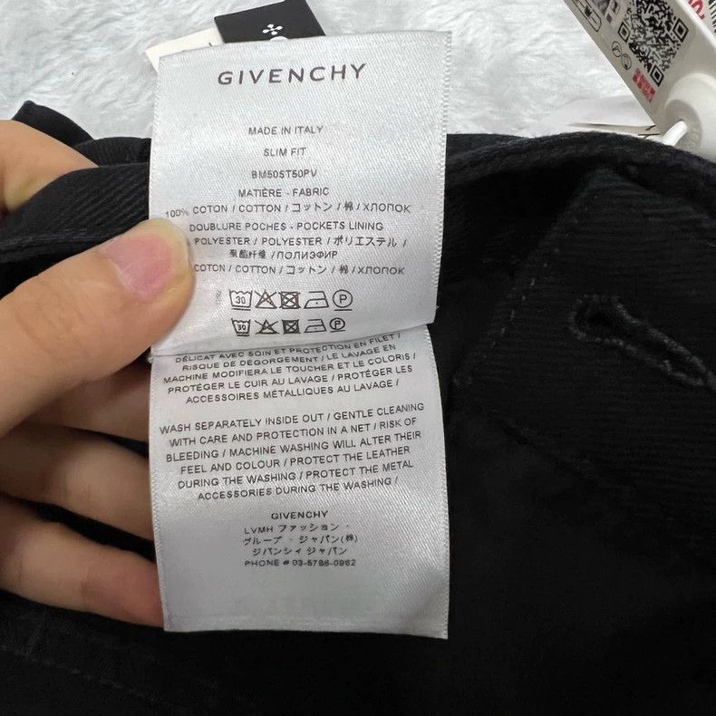 Givenchy Givenchy Boro Black Denim Pants 2506-Nextarrow Size US 30 / EU 46 - 5 Thumbnail