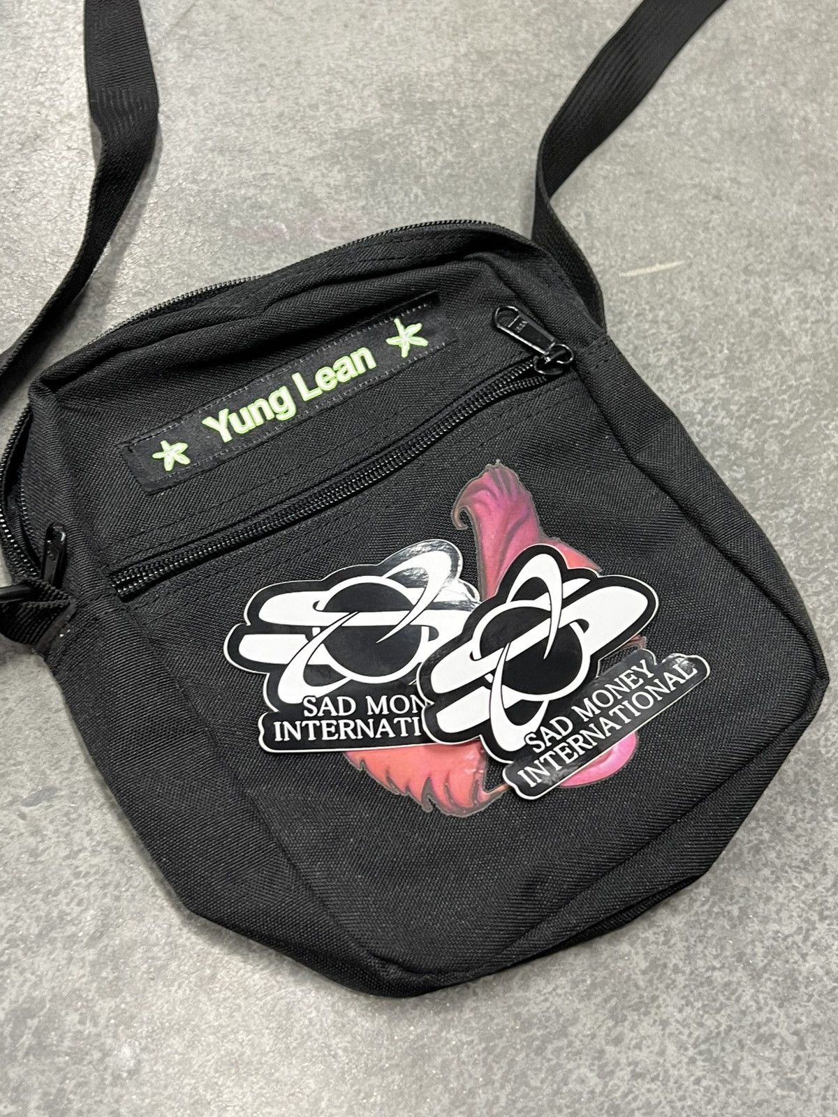 Yung Lean Yung Lean Sad Boys Gothic Goth Retro Rock Emo Shoulder Bag Size ONE SIZE - 4 Thumbnail