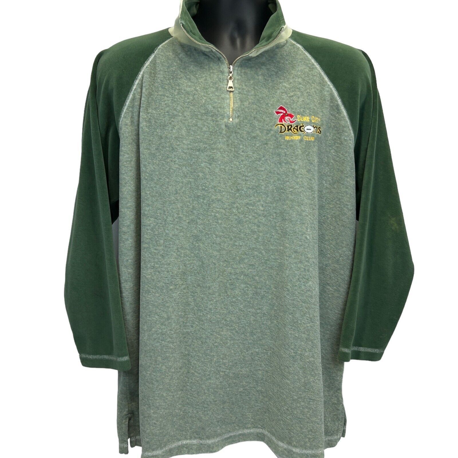 Vintage Vintage 90s Duke City Dragons Rugby Club Sweater XL X-Large Size US XL / EU 56 / 4 - 2 Thumbnail