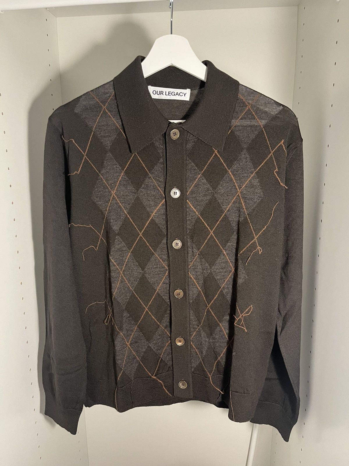 Our Legacy Soft Duke Argyle Evening Polo | Grailed