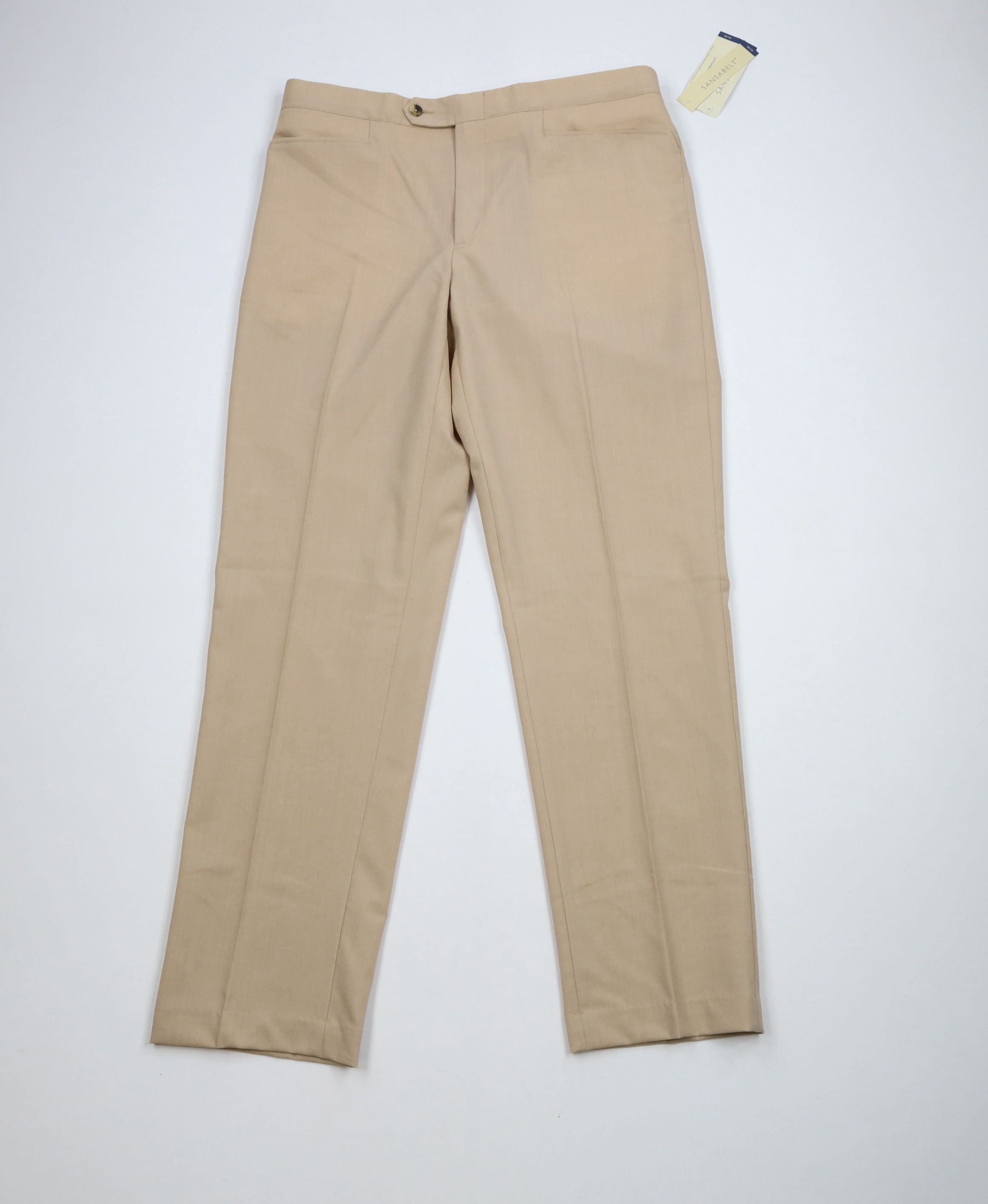 Vintage Deadstock Vintage 90s Streetwear Slim Chino Pants Beige Size US 36 / EU 52 - 1 Thumbnail