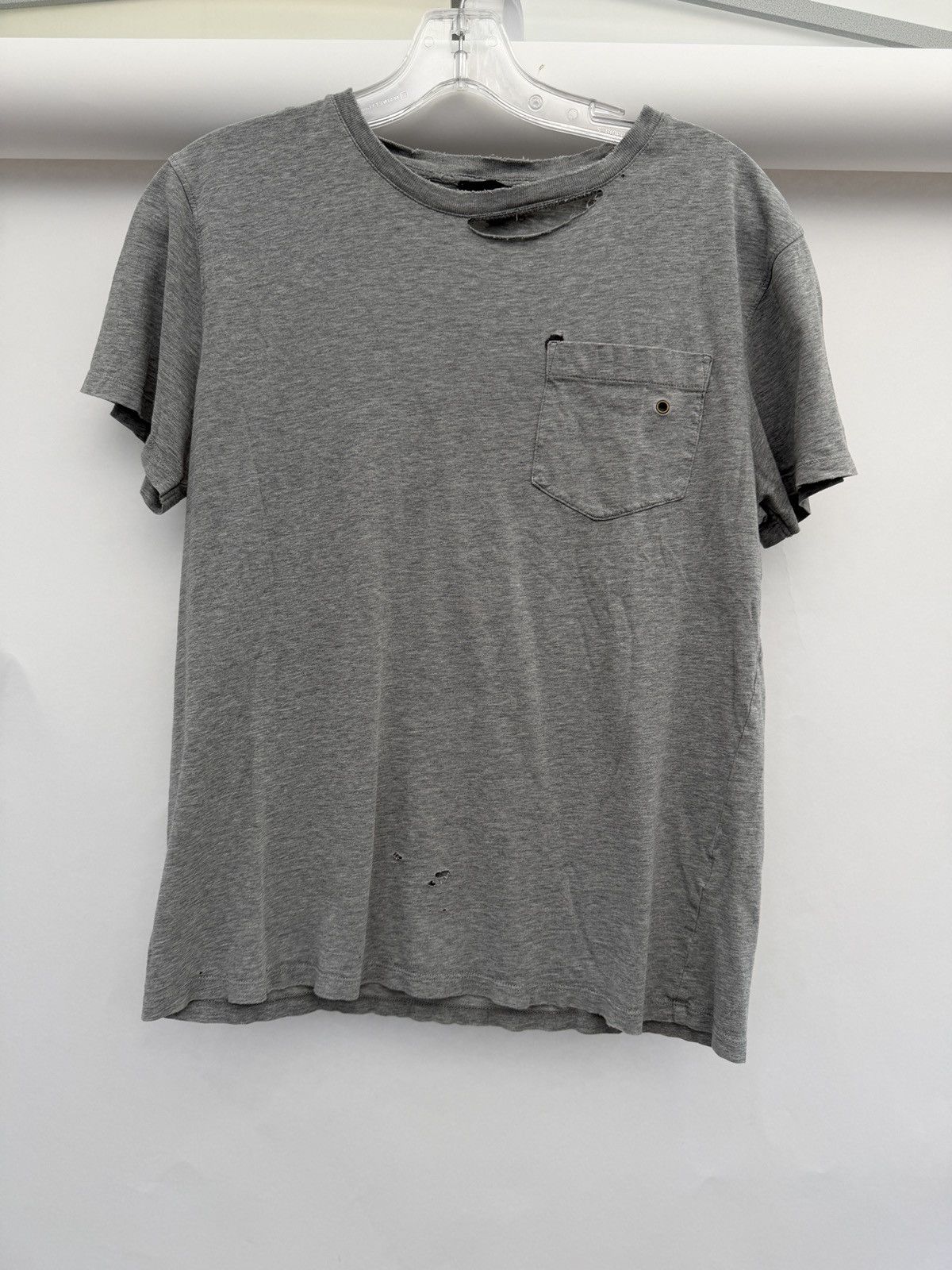 A.P.C. Vintage APC heather gray pocket tee Size US XS / EU 42 / 0 - 1 Thumbnail