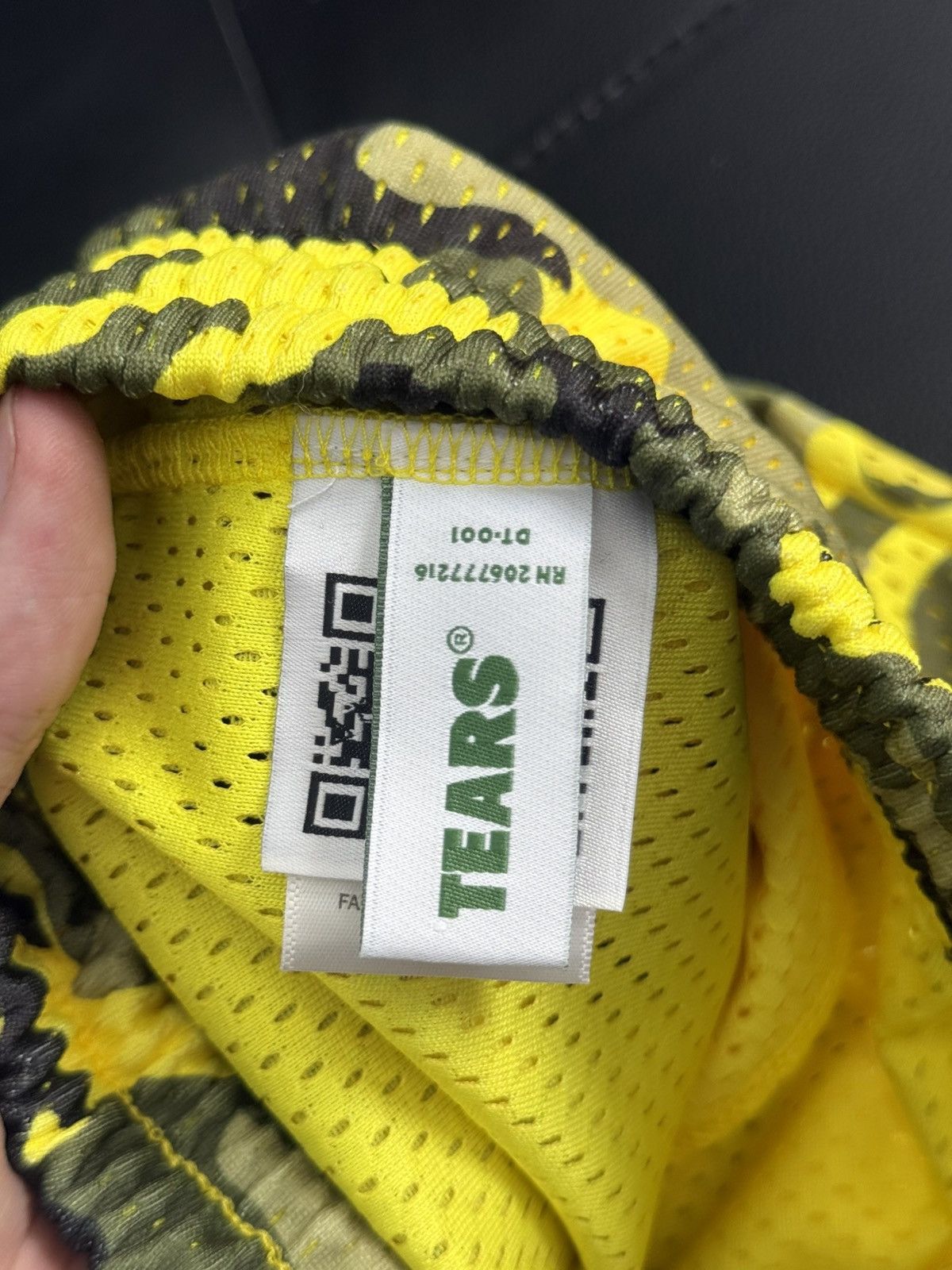 DENIM TEARS Denim Tears Mesh Summer Shorts Yellow Camo Size Large (NEW) Size US 33 - 8 Thumbnail