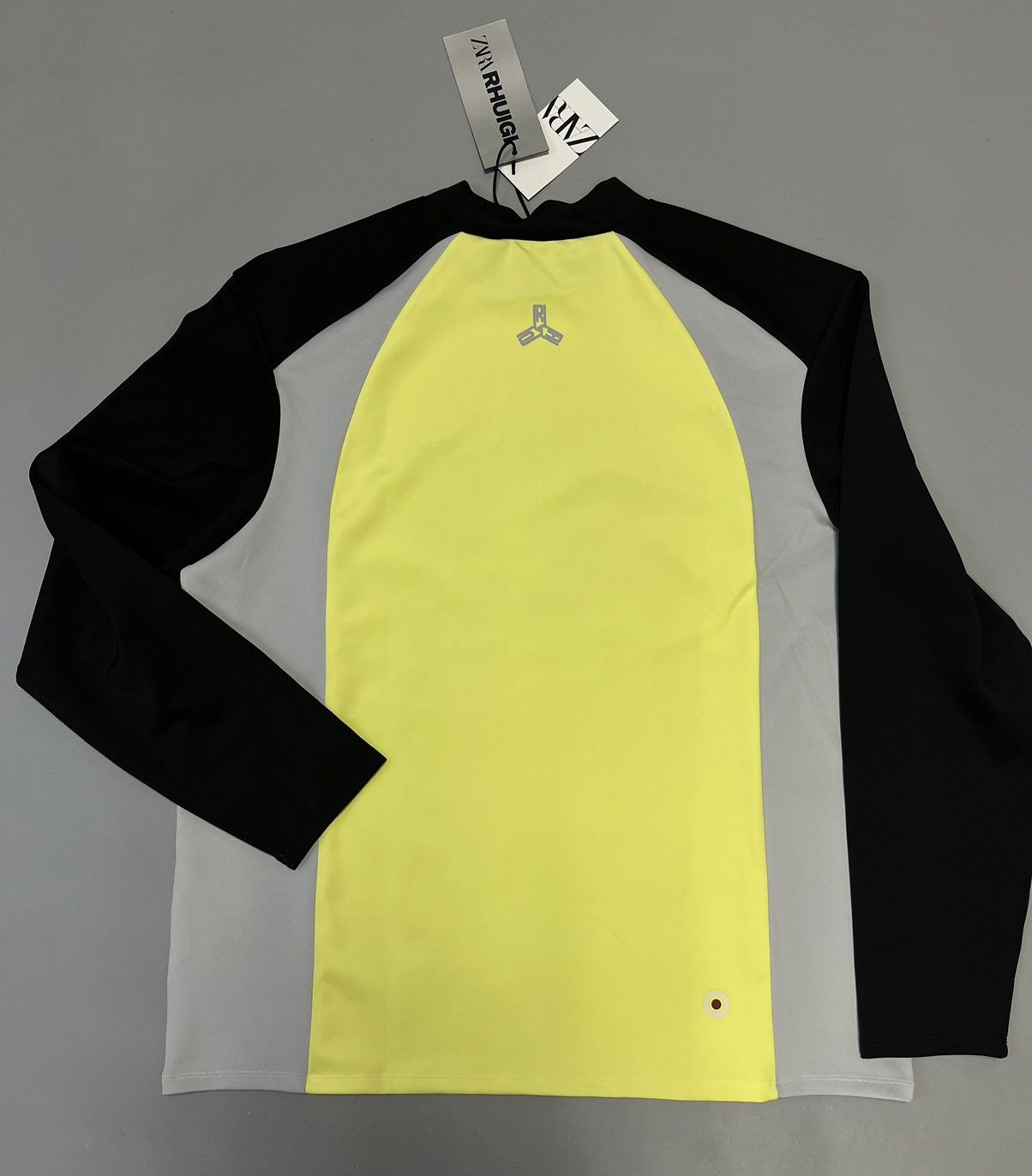 Rhude × Zara RHUDE x Zara NEW Colourblock T-shirt Longsleeve size XL Size US XL / EU 56 / 4 - 6 Thumbnail