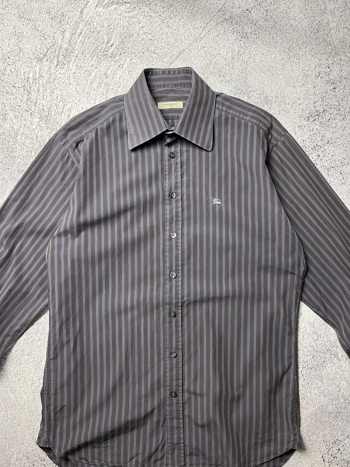 Burberry Burberry Nova Check Long Sleeve Shirt Luxury Size US M / EU 48-50 / 2 - 5 Thumbnail