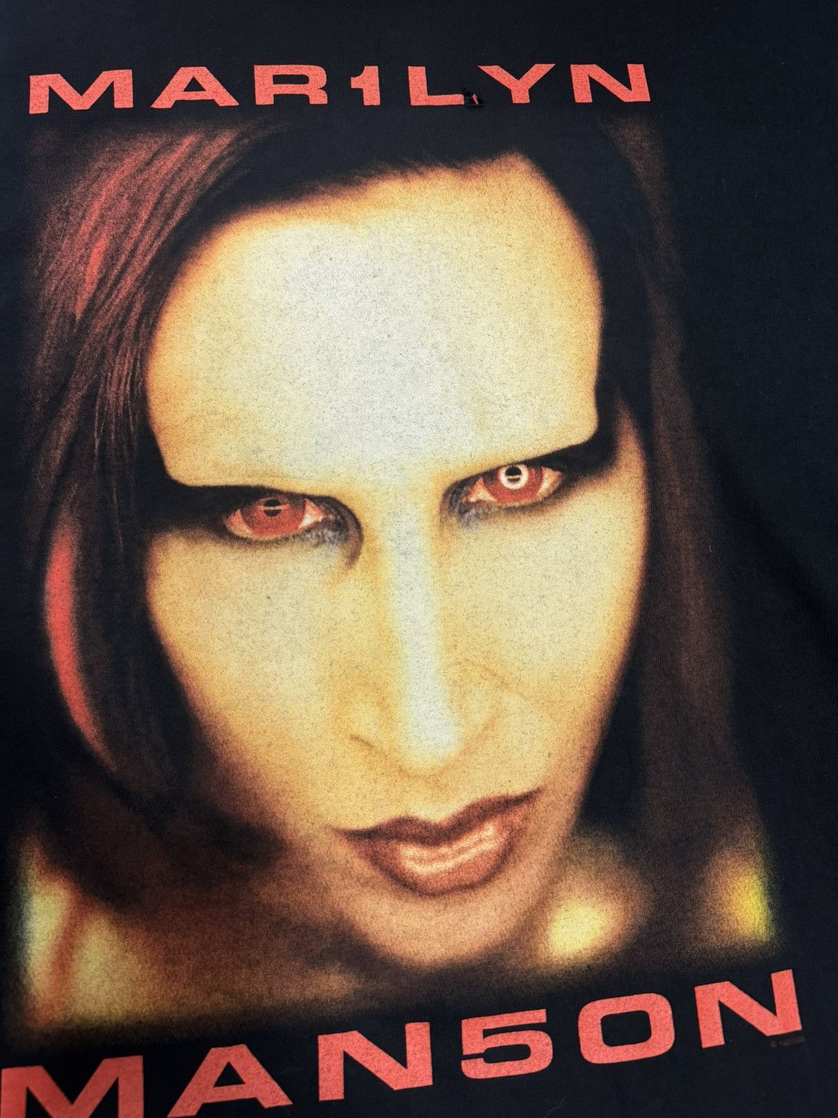 Marilyn Manson Vintage Marilyn Manson Shirt 90’ Size US XL / EU 56 / 4 - 5 Thumbnail