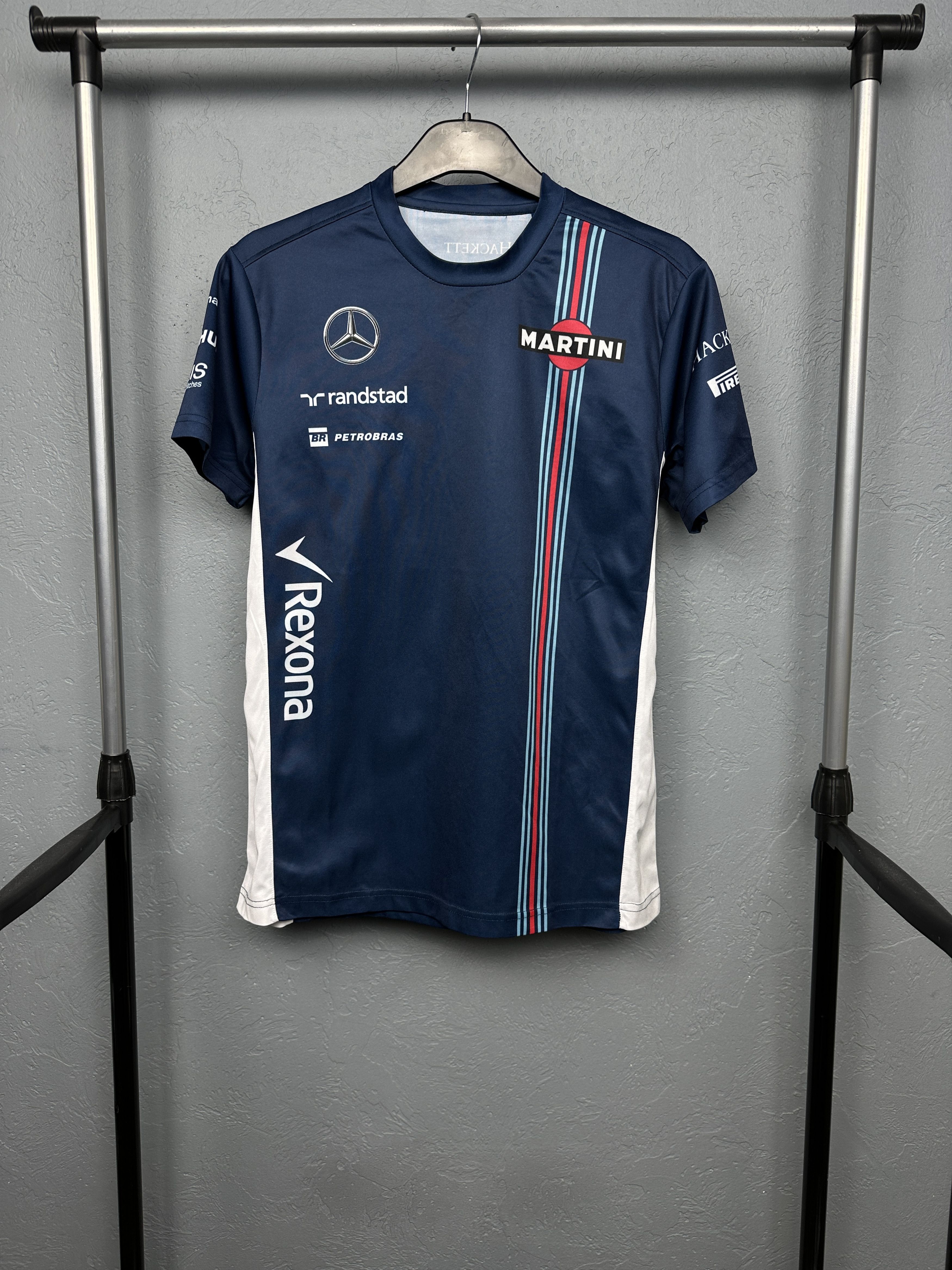 Hackett Williams Racing Mercedes Benz AMG Martini Racing T-Shirt Tee Size US M / EU 48-50 / 2 - 1 Thumbnail