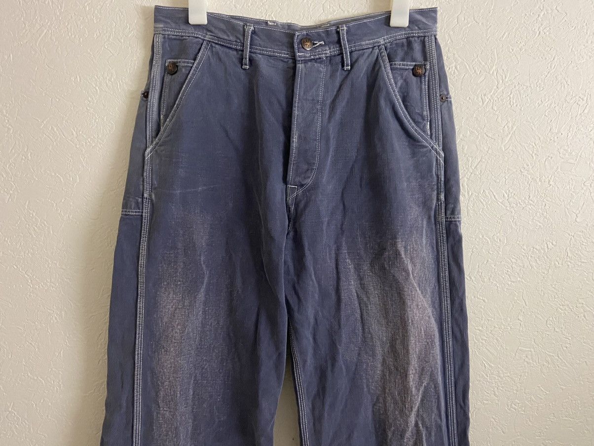 Kapital KAPITAL vintage weathering work pants Size US 29 - 2 Thumbnail