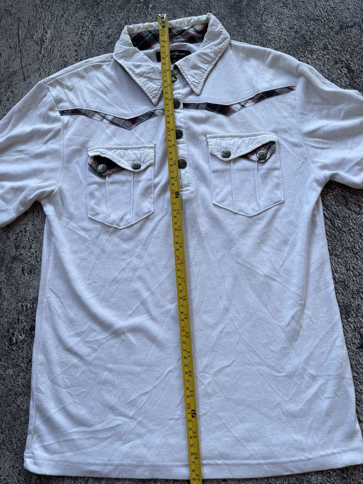 In The Attic In the attic homme double layer bondage polo shirt Size US M / EU 48-50 / 2 - 9 Thumbnail