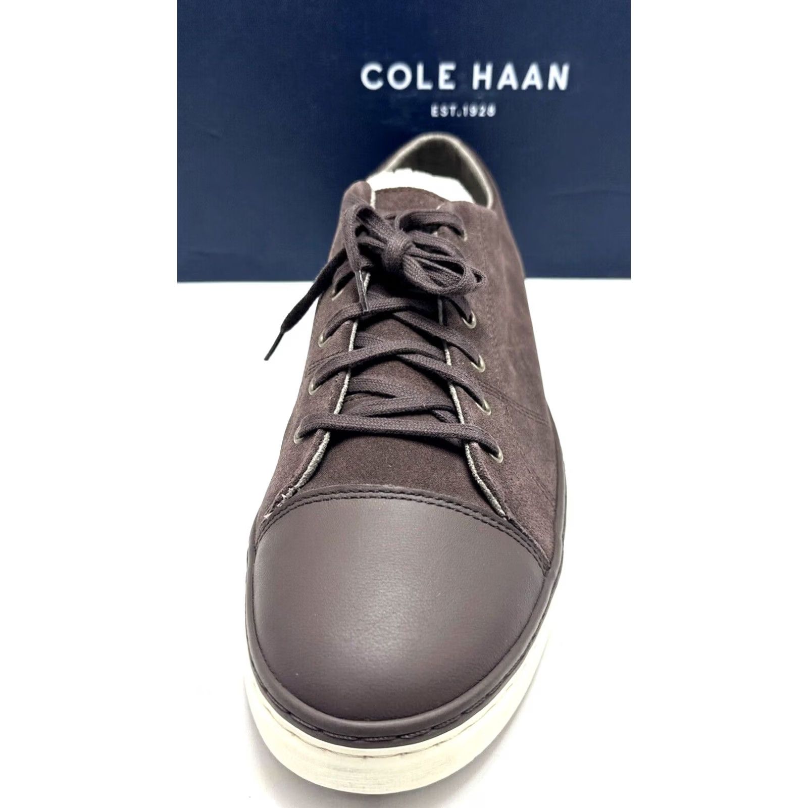 Cole Haan Cole Haan Falmouth Sport Oxford Mens Size 13 M Sneaker Java Suede Black Leather Comfort Sneakers Size US 13 / EU 46 - 3 Thumbnail