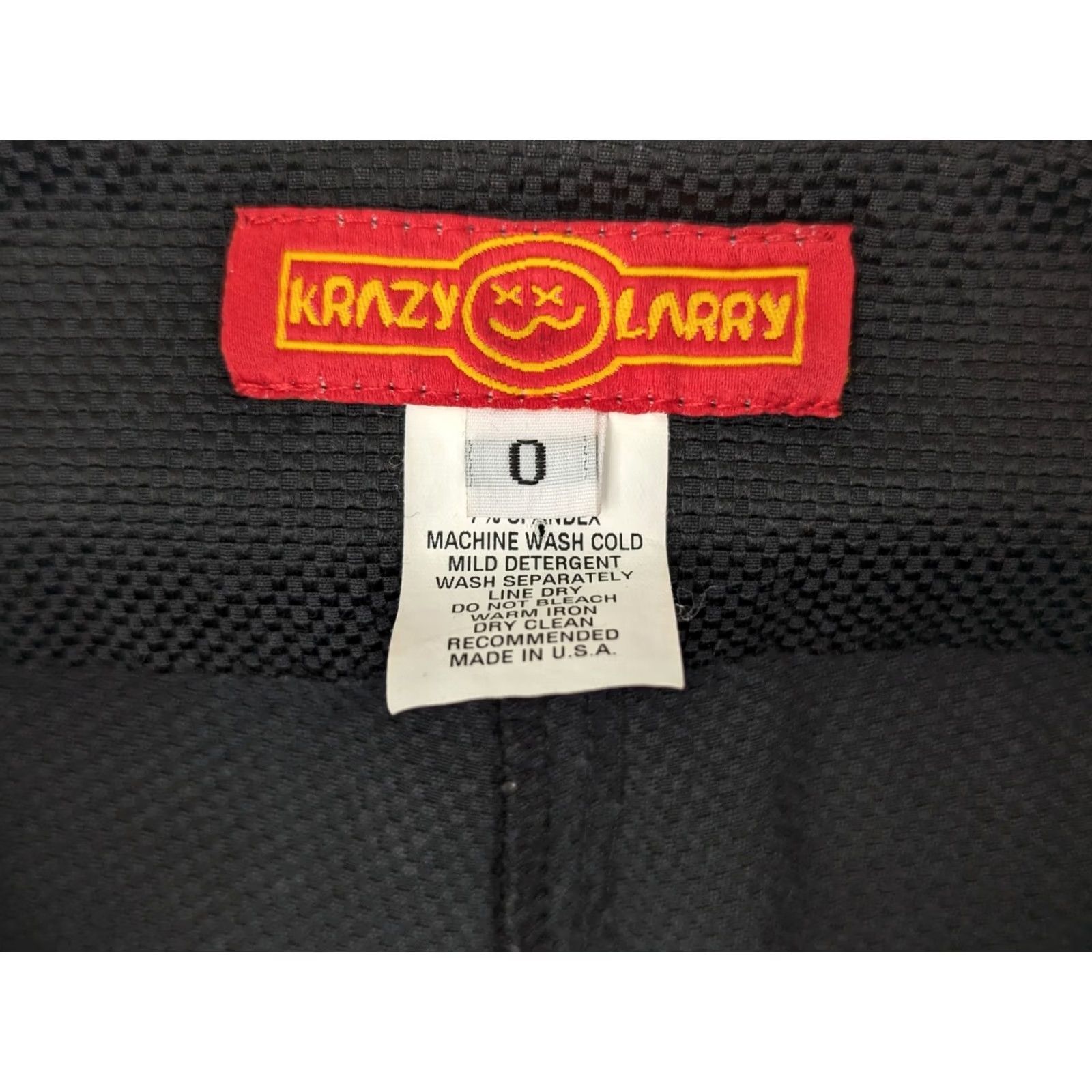Vintage Krazy Larry Pull-On Legging Pants Women 0 Black Stretch Geometric Pattern City USA Pant Skinny Casual Wear Womens 0 26x27.5 - Made in USA Size 25" / US 0 / IT 36 - 7 Thumbnail