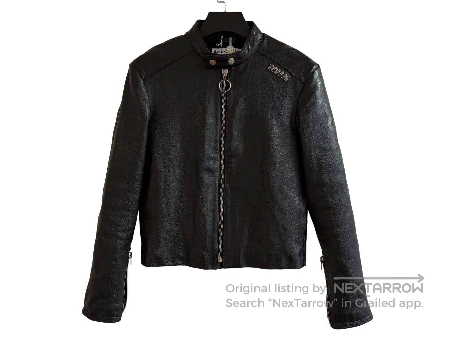 Acne Studios Acne Studios Shearling Zip-Up Biker Jacket Size US S / EU 44-46 / 1 - 1 Thumbnail