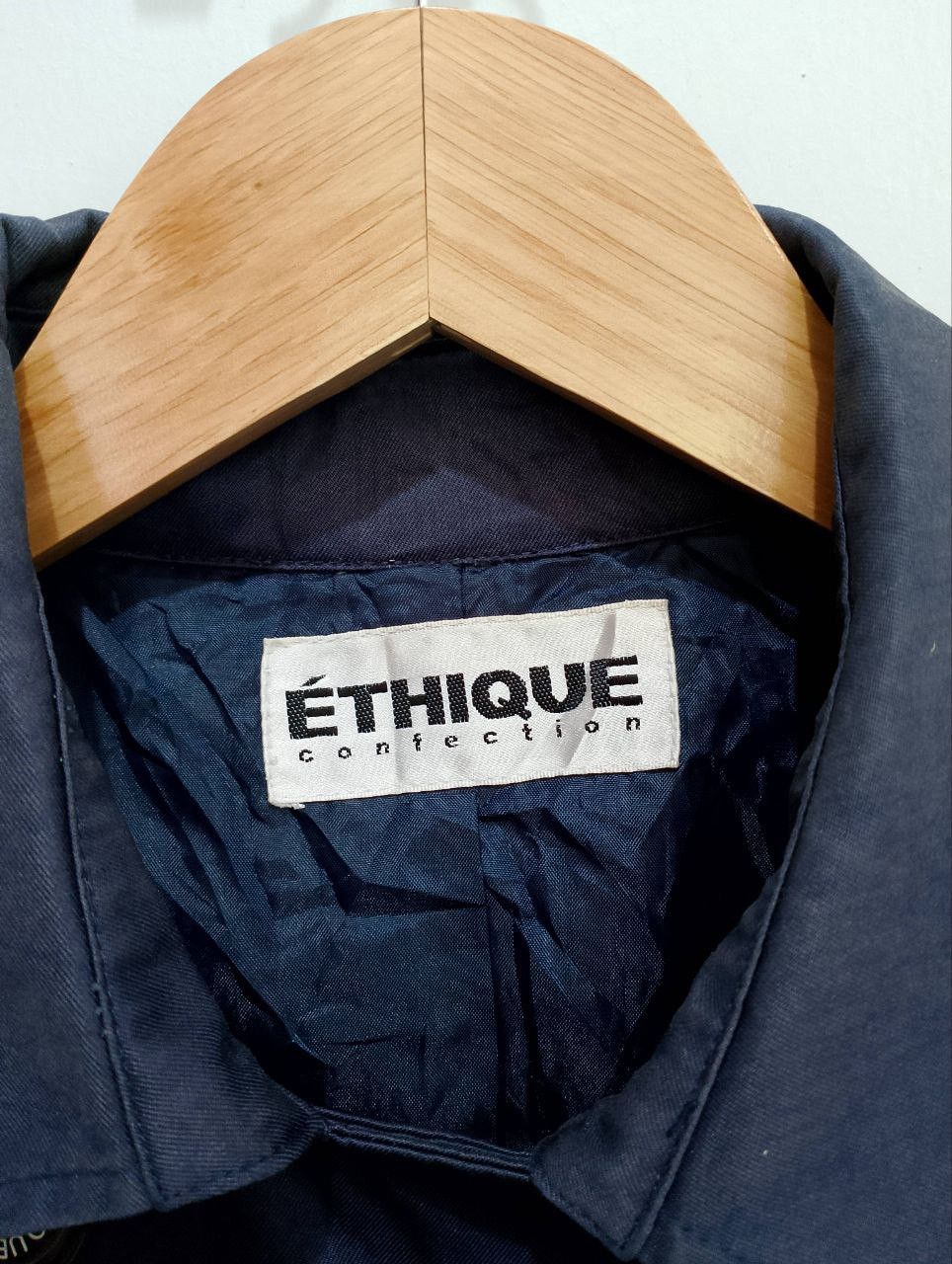 Japanese Brand ETHIQUE CONFECTION Double Breasted Trench Coats Size M / US 6-8 / IT 42-44 - 8 Thumbnail