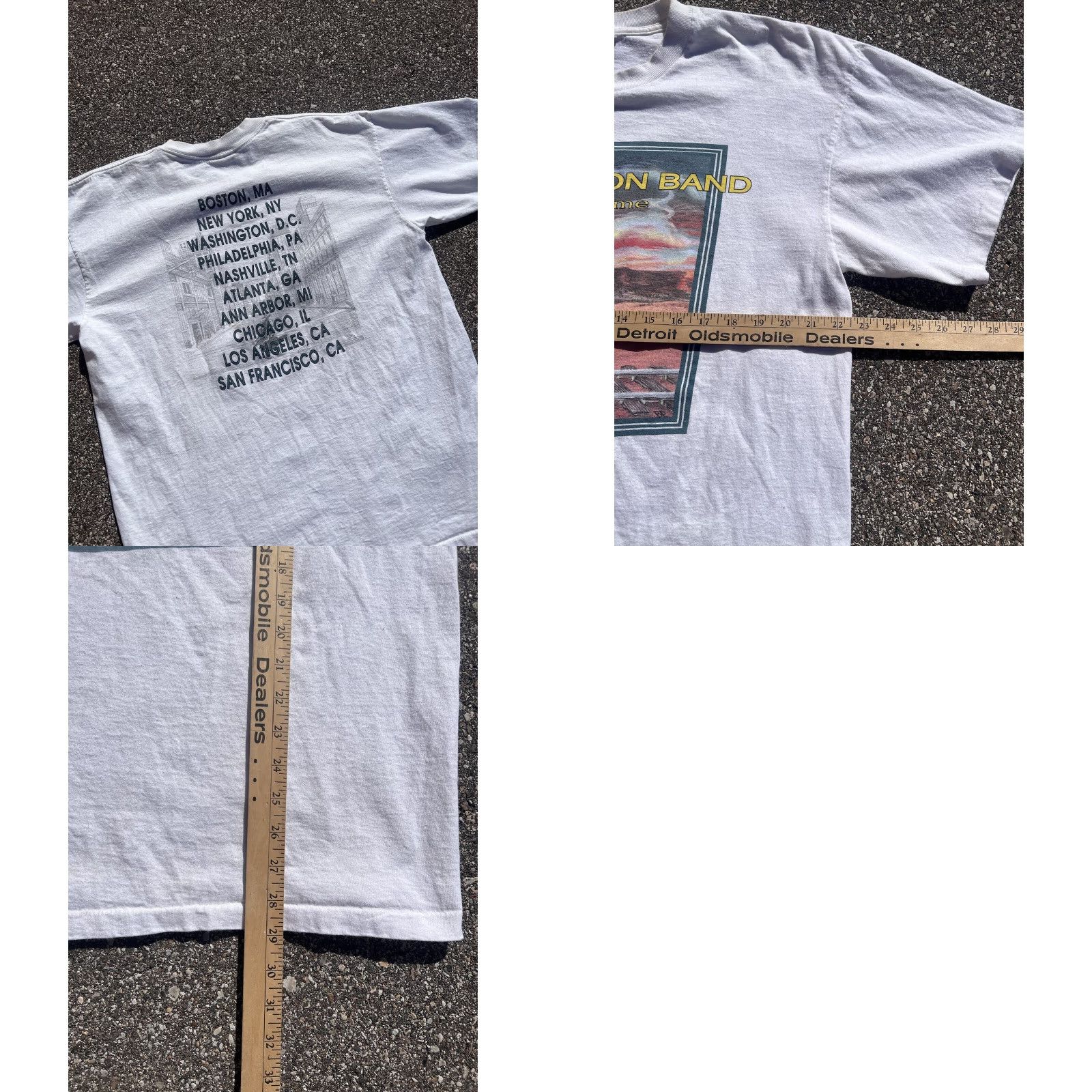 Vintage **Vintage Jono Manson Band Almost Home White T-Shirt Men's XL** User: Vintage Jono Manson Band Almost Home White T-Shirt Men's XL Size US XL / EU 56 / 4 - 8 Thumbnail