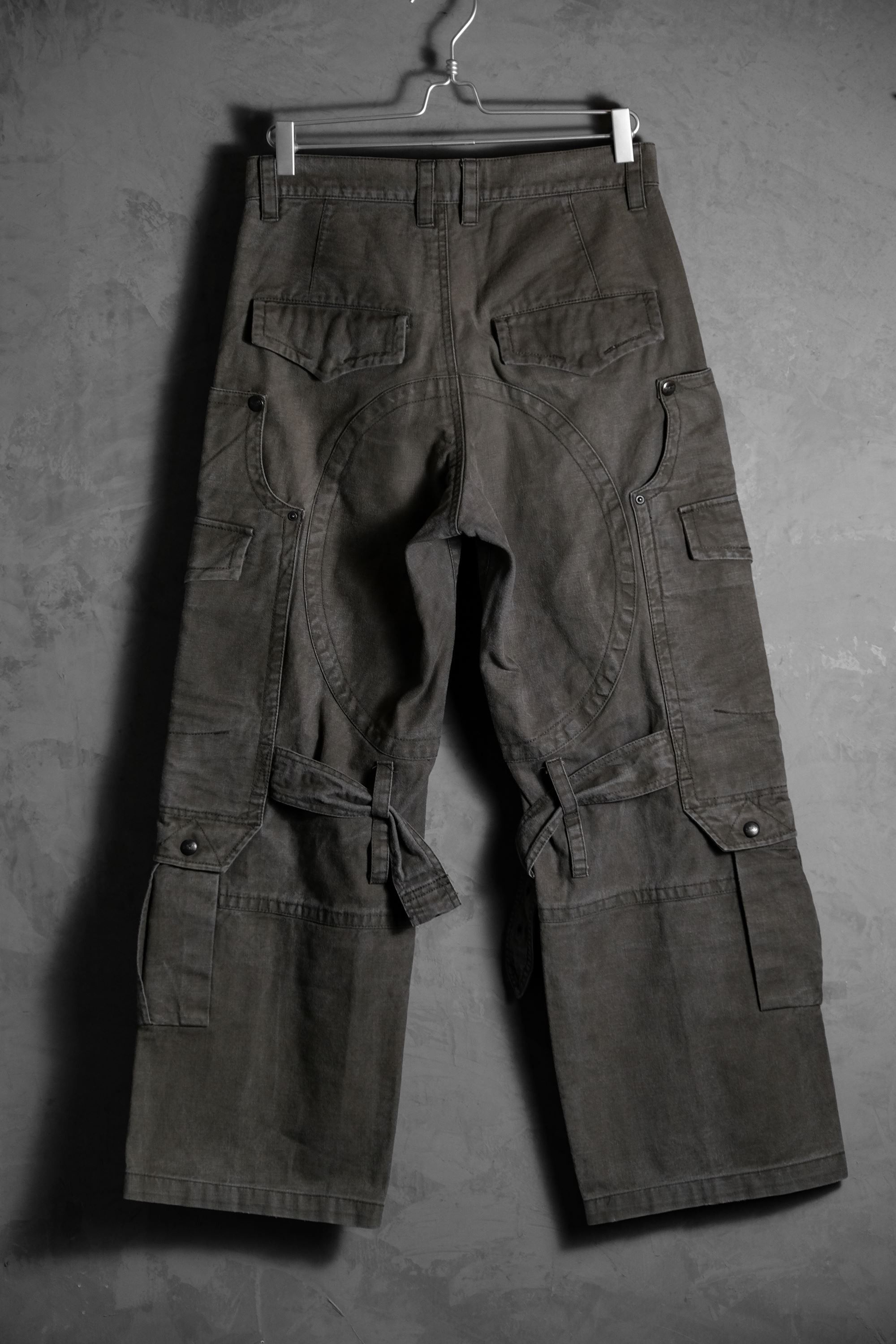 Japanese Brand HALB 00’s Bondage Cargo Pants Size US 30 / EU 46 - 5 Thumbnail