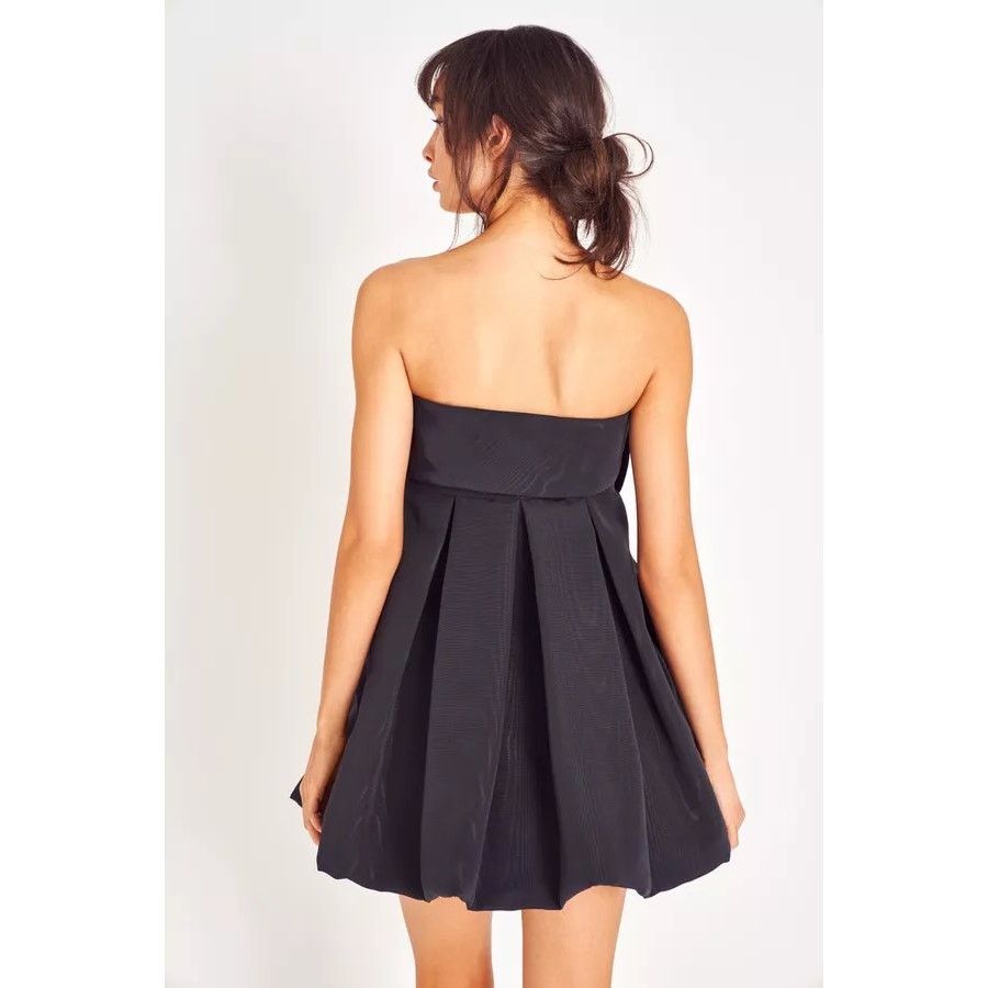 LoveShackFancy LoveShackFancy Kerrigan Bow Top Strapless Minidress black 12 Size XL / US 12-14 / IT 48-50 - 5 Thumbnail