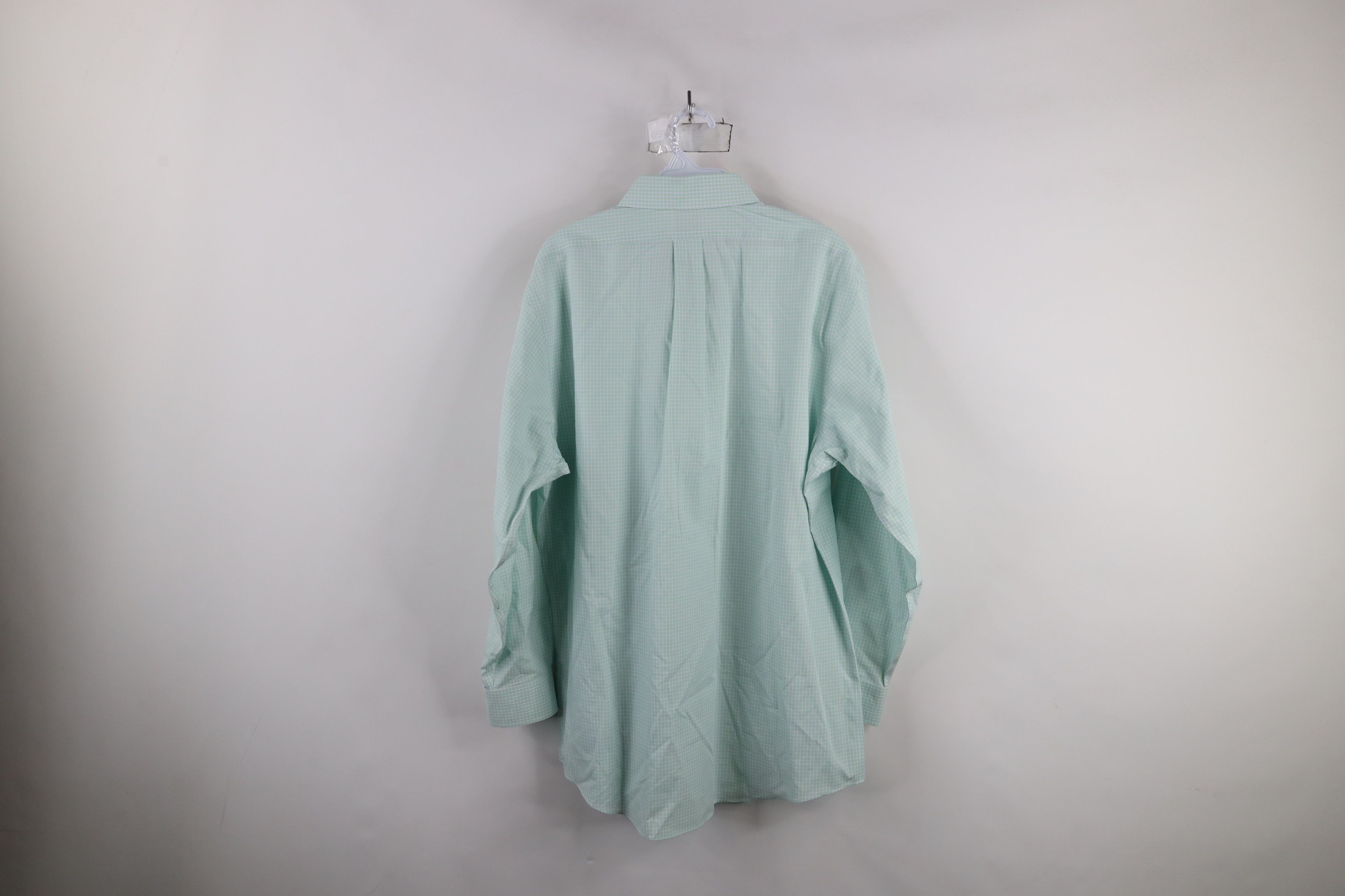 Brooks Brothers × Vintage Vintage 90s Brooks Brothers Regent Button Shirt Plaid Green Size US M / EU 48-50 / 2 - 9 Thumbnail