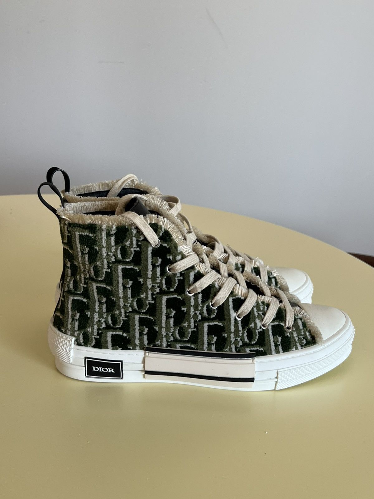 Dior Dior - Olive Green Oblique Knit 'B23' Size US 11 / EU 44 - 2 Thumbnail