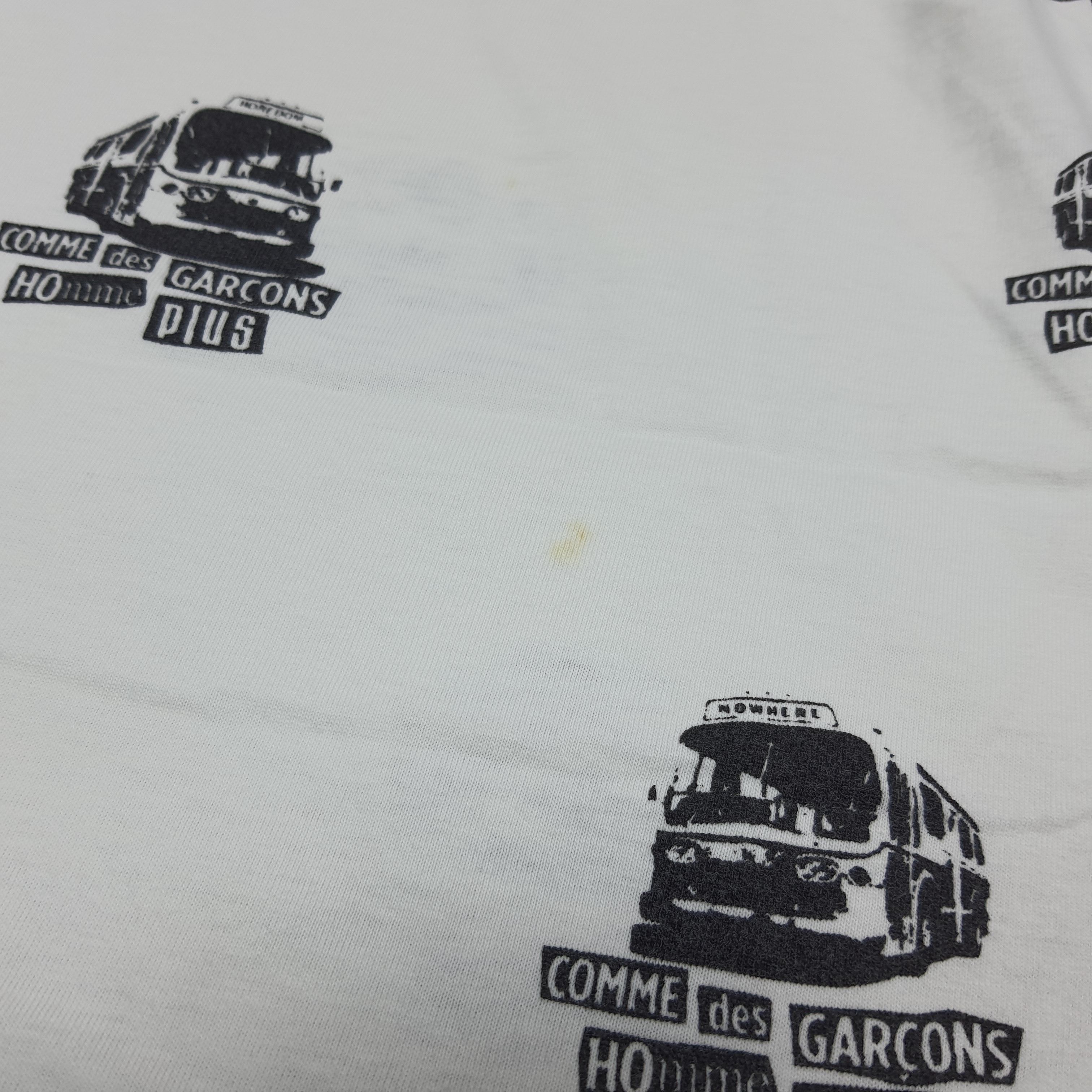 Comme des Garcons Homme Plus Rare Comme des Garcons All Over Bus Graphic Tee C294N48 Size US M / EU 48-50 / 2 - 10 Thumbnail