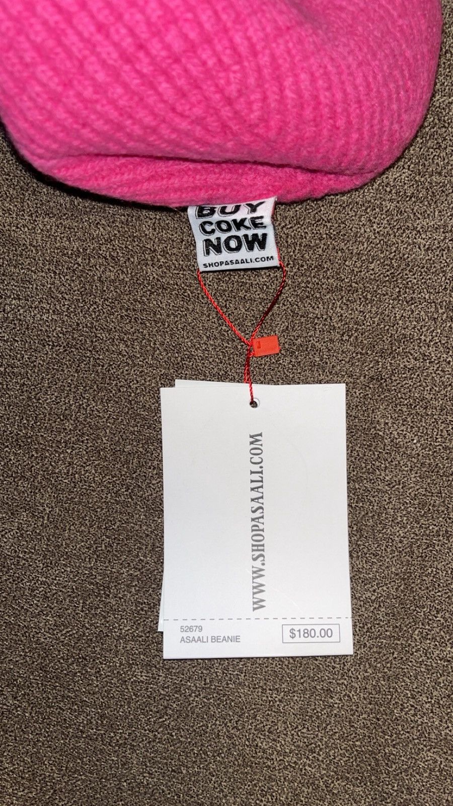 Asaali × Designer Asaali Regular beanie skully new with tags $180 Size ONE SIZE - 4 Thumbnail