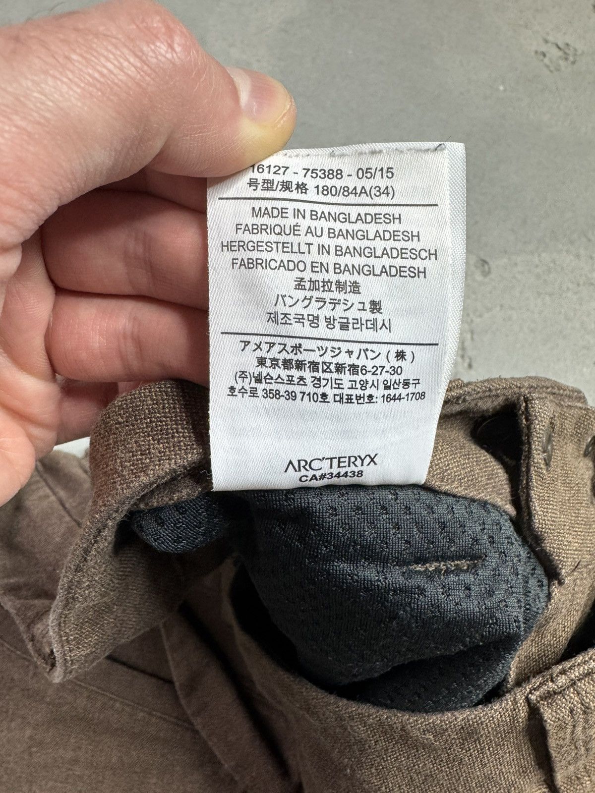 Arc'teryx Arc’teryx workwear carpenter logo cotton pants Size US 34 / EU 50 - 7 Thumbnail
