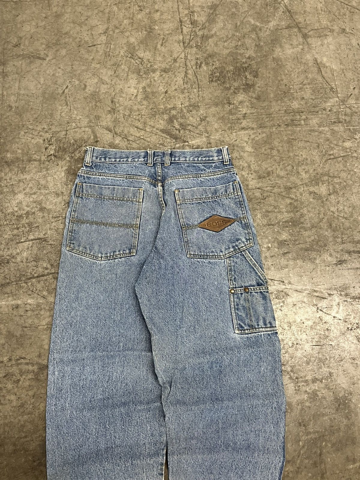 Vintage Y2k boss baggy fit cargo carpenter pants hype skater rare Size US 30 / EU 46 - 4 Thumbnail