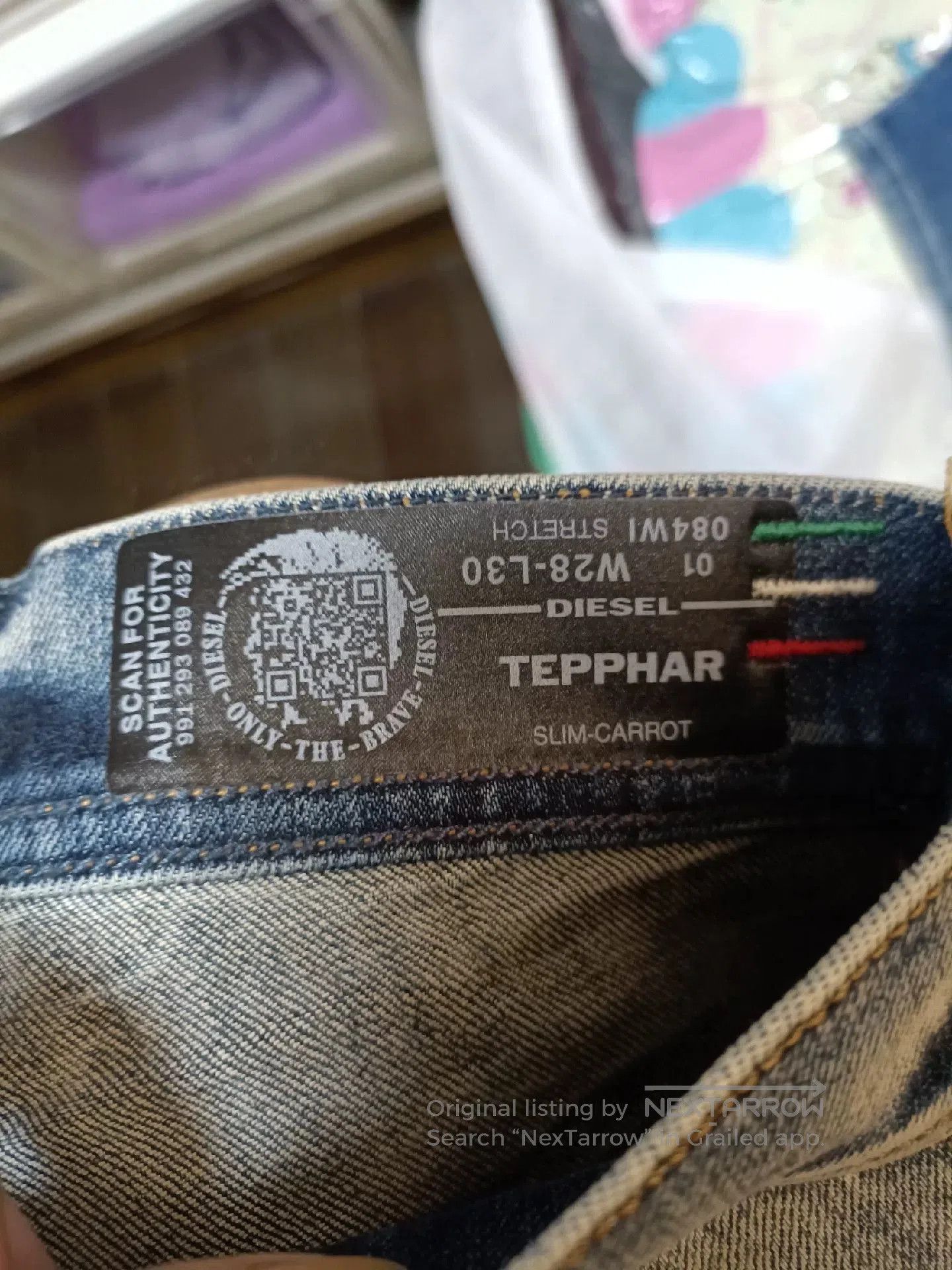 Diesel Diesel Tepphar 084WI Jeans. Size US 28 / EU 44 - 7 Thumbnail