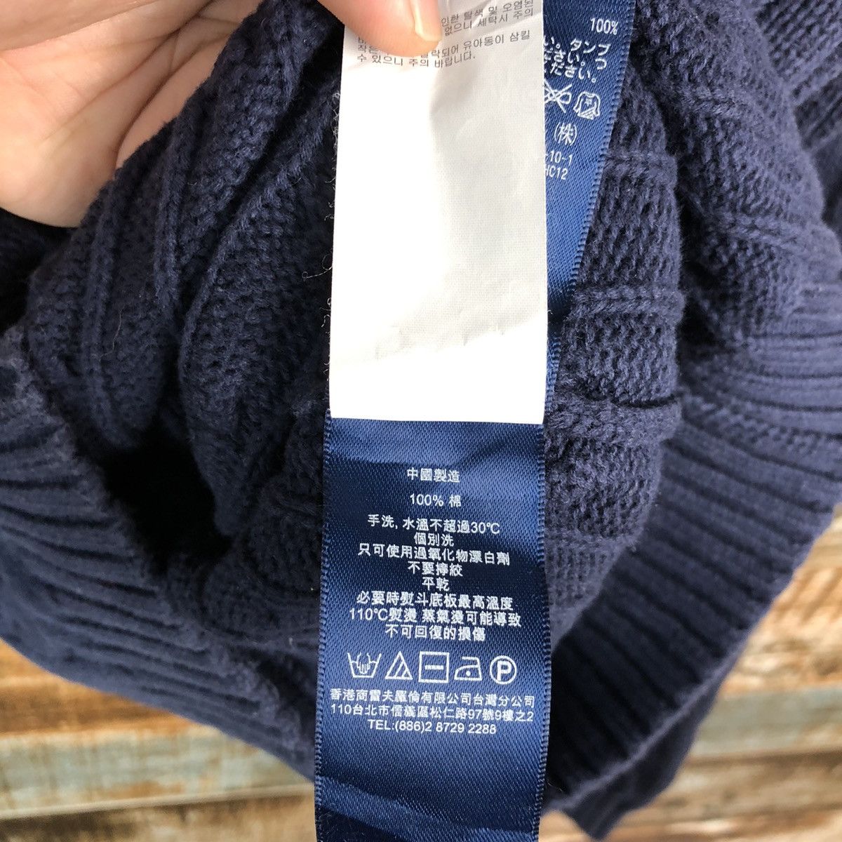 Homespun Knitwear Ralph Lauren Dark Blue Knitwear #A2454 Size US M / EU 48-50 / 2 - 14 Thumbnail