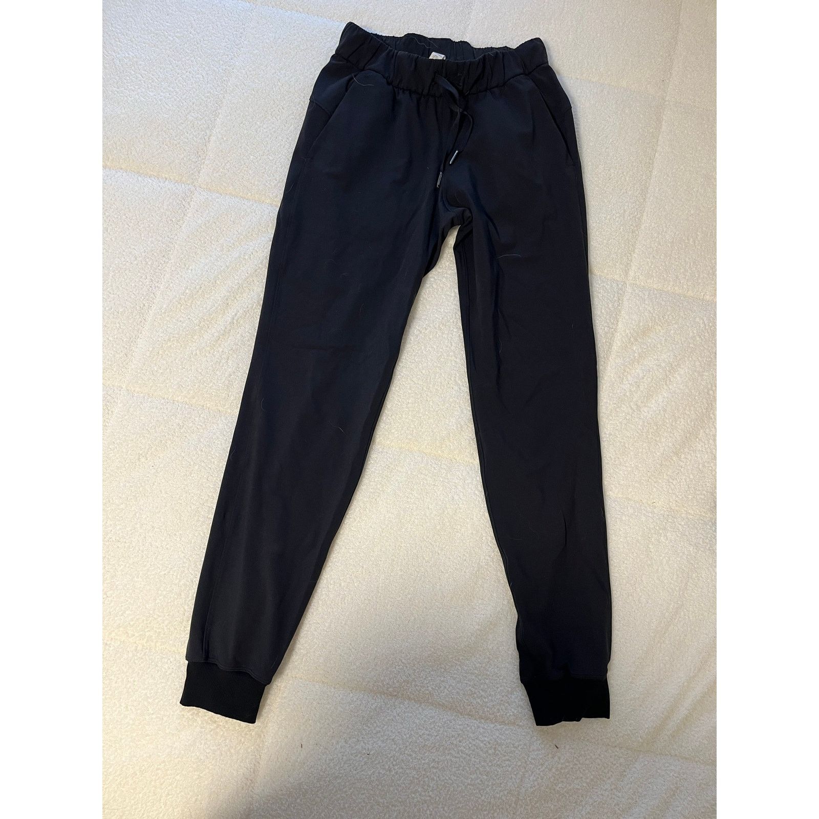 Lululemon Lululemon women’s black joggers size 2 Size 26" / US 2 / IT 38 - 1 Thumbnail