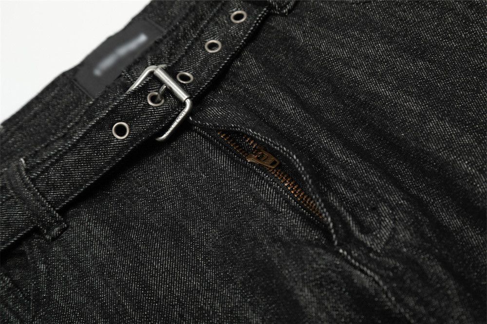 Japanese Brand × Jean Men's American solid color loose straight wide-leg jeans Size US 32 / EU 48 - 4 Thumbnail