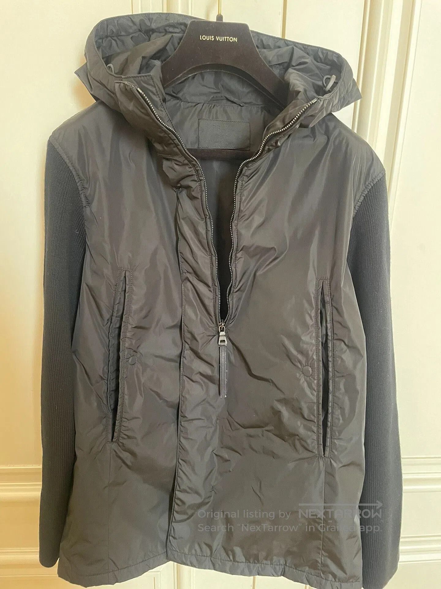 Prada Prada Men's Hooded Padded Jacket. Size US M / EU 48-50 / 2 - 9 Thumbnail