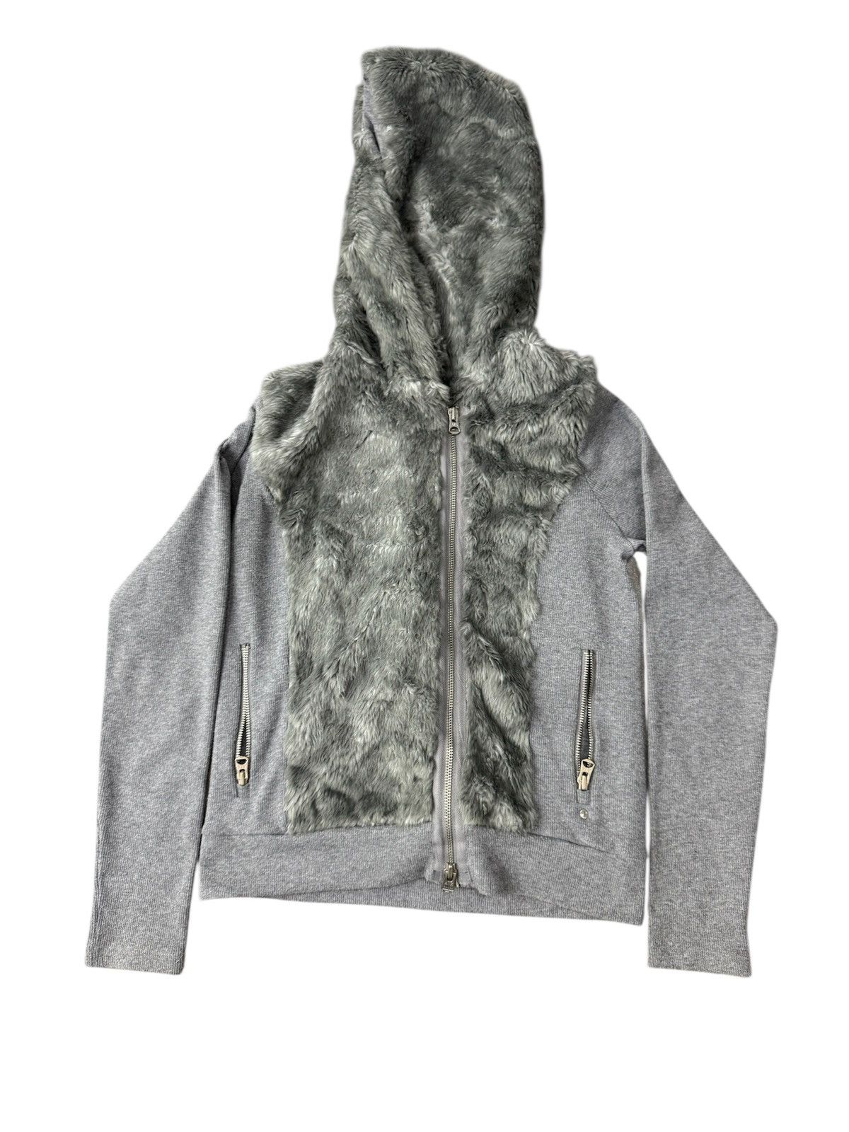 Armani Exchange A/X Armani Exchange zip-up hoodie with a faux fur Size M / US 6-8 / IT 42-44 - 1 Thumbnail