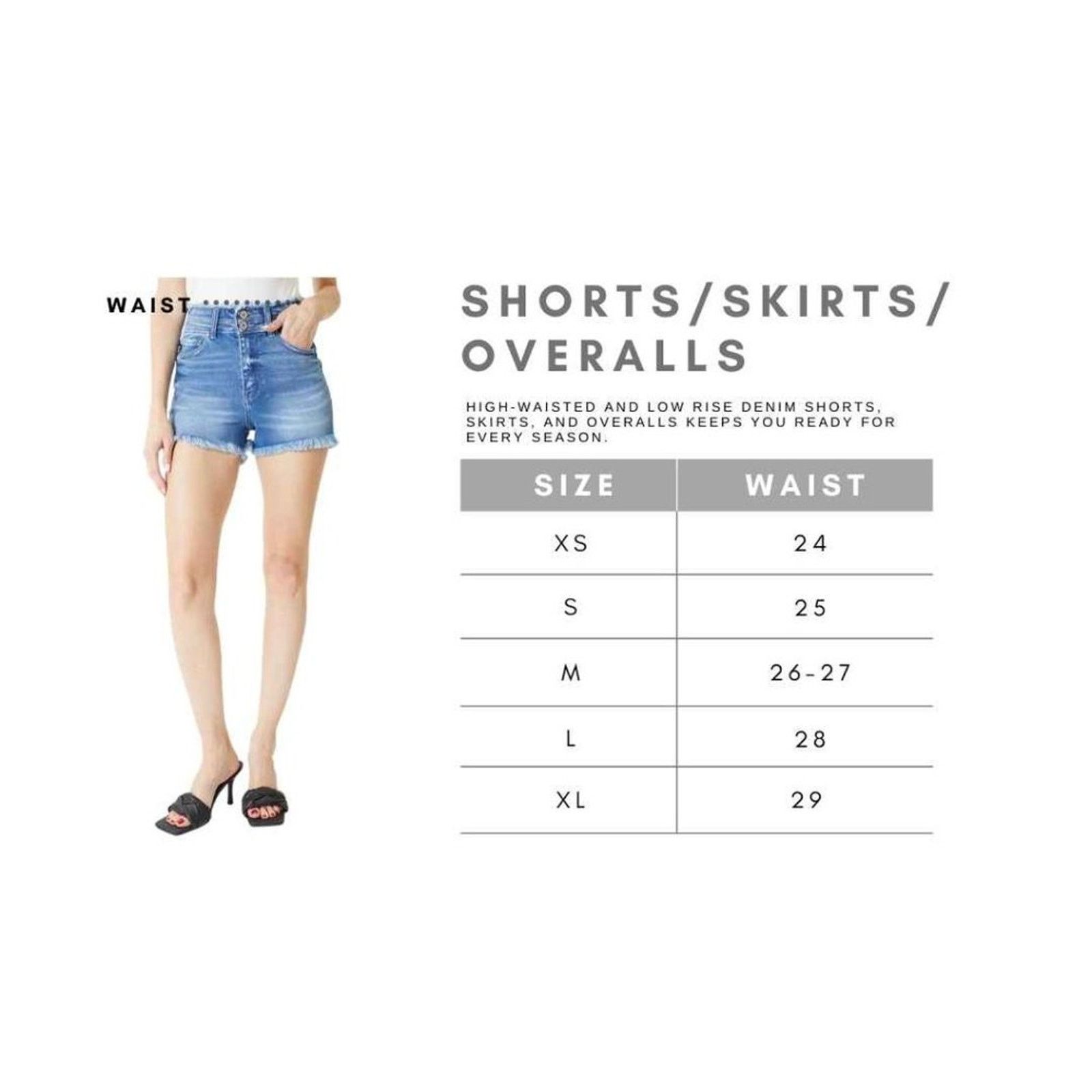 Other Light Wash Distressed Denim Cut Off Shorts Size 25 Size 25" / US 0 / IT 36 - 3 Thumbnail