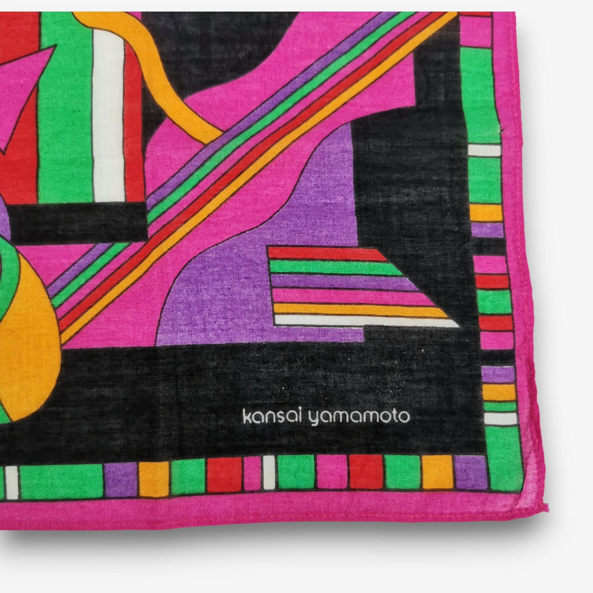 Kansai Yamamoto Vintage Kansai Yamamoto Handkerchief Bandana Neckerchief Size ONE SIZE - 2 Thumbnail