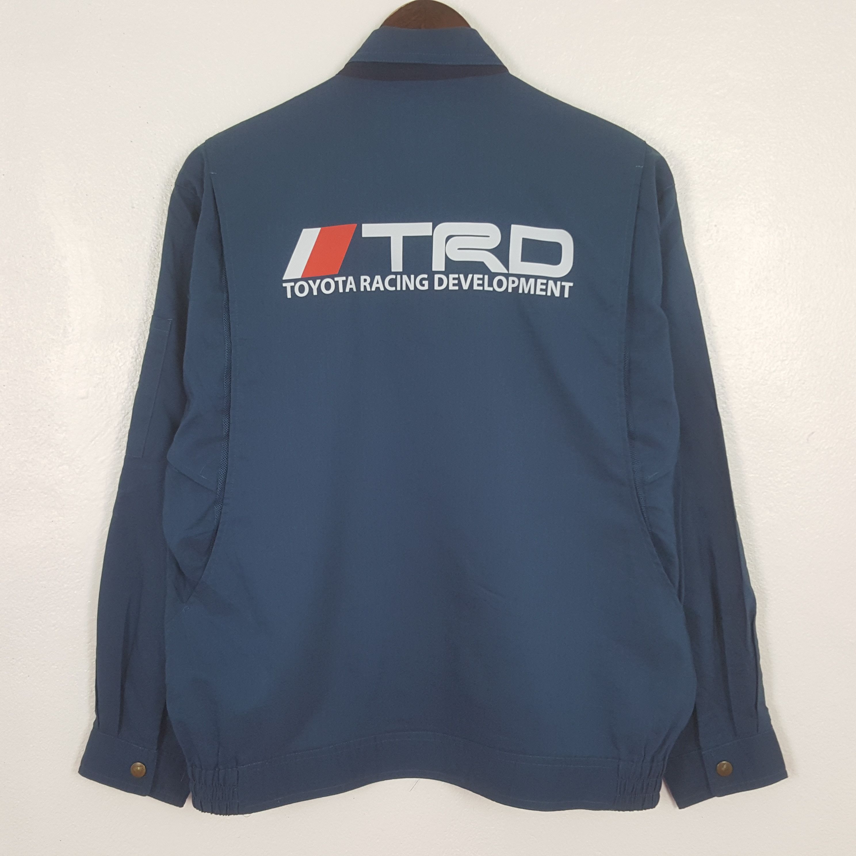 Japanese Brand Vintage Toyota Racing TRD Custom Worker Japan Jacket Size US M / EU 48-50 / 2 - 1 Thumbnail