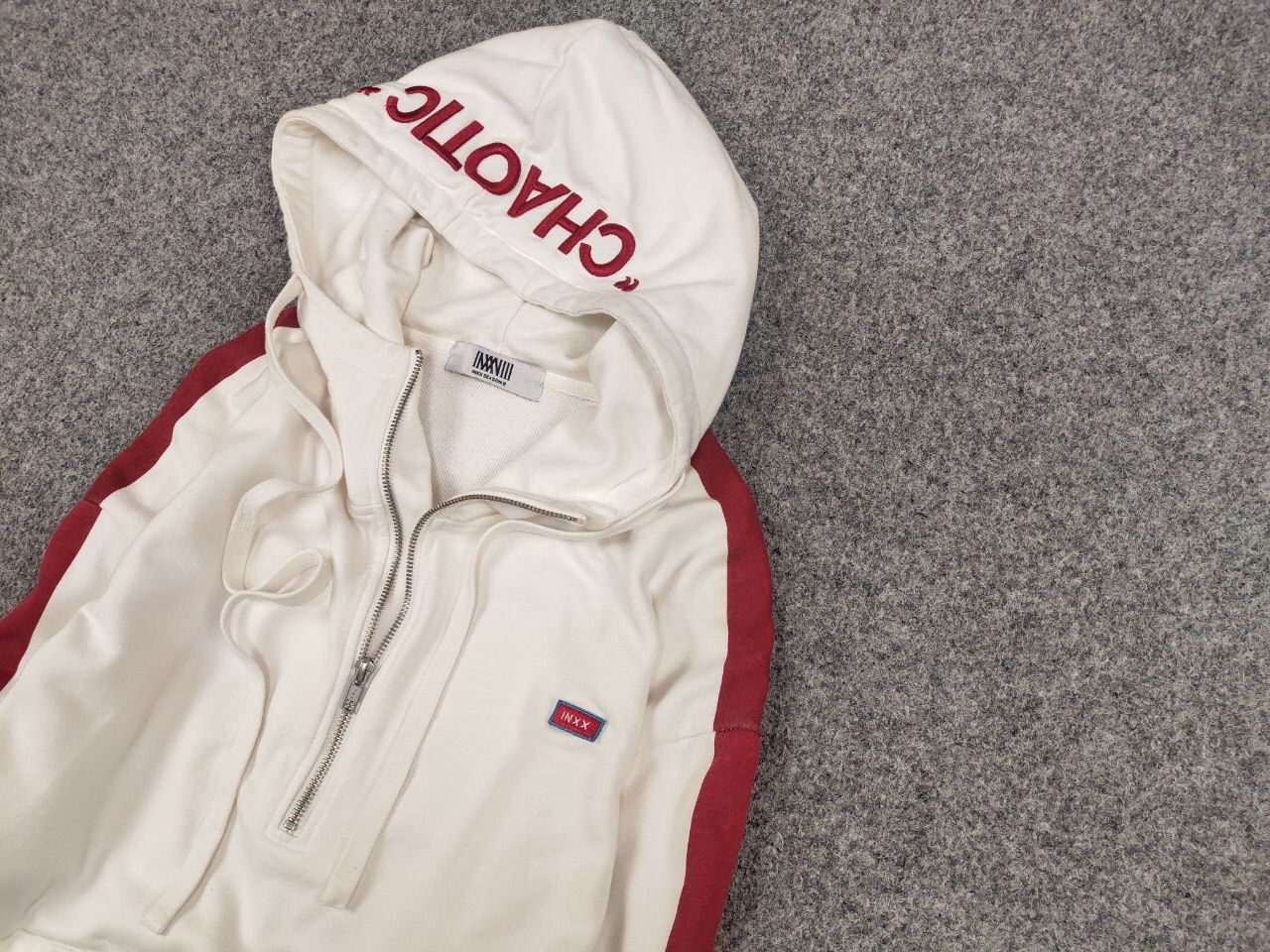 Japanese Brand INXX Season 8 Japanese Brand Design White Zip Hoodie Size US S / EU 44-46 / 1 - 4 Thumbnail