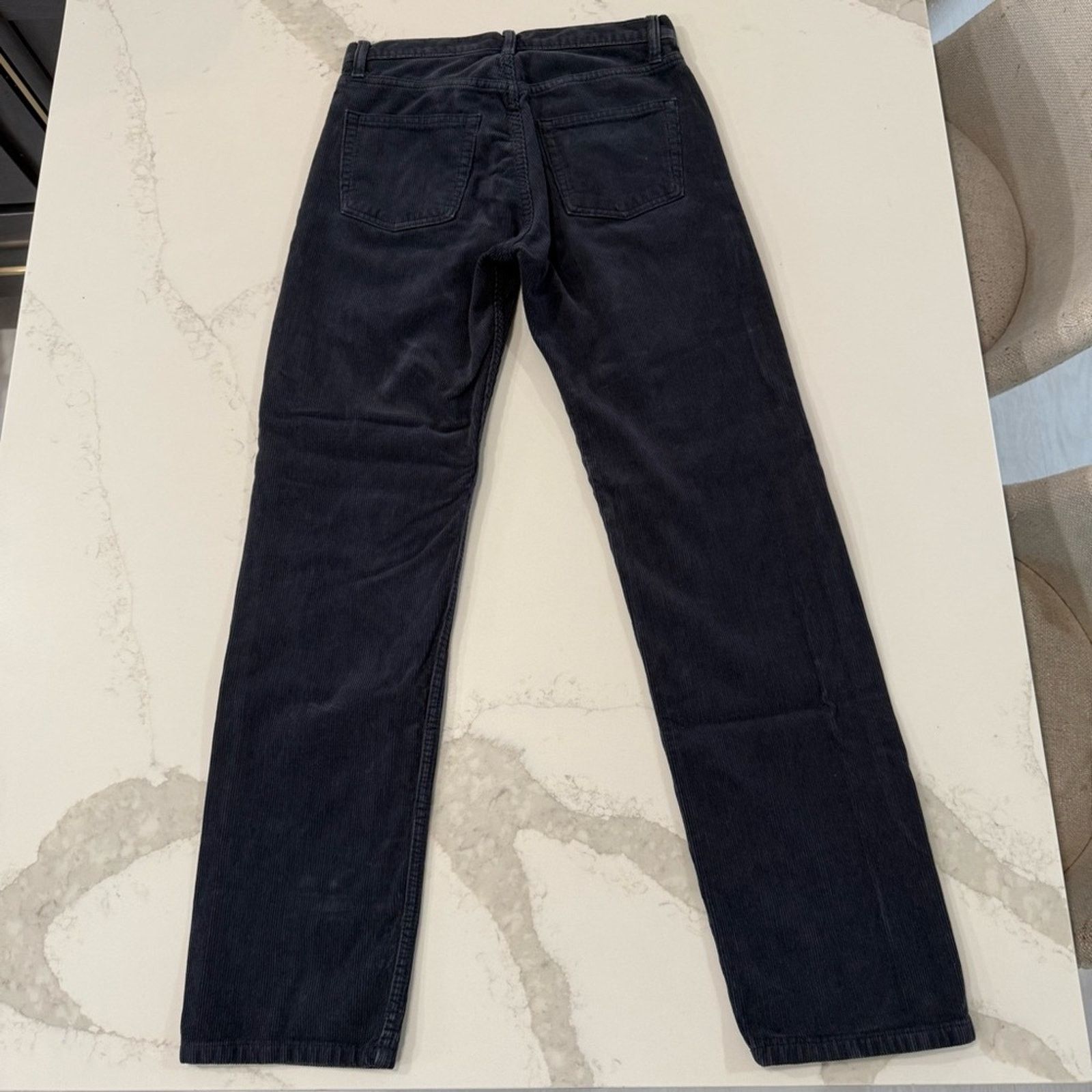 Brandy Melville John Galt x Brandy Melville Corduroy Straight Pants Women S Size 27" / US 4 / IT 40 - 8 Thumbnail