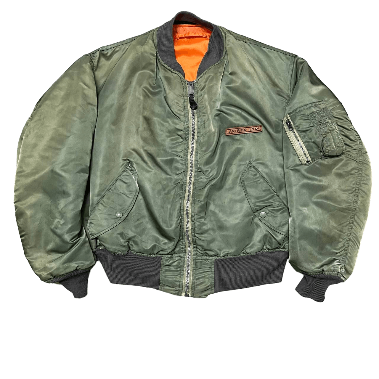 Avirex Vintage Avirex USA Ma1 Military Bomber Jacket USAF Size US XL / EU 56 / 4 - 5 Thumbnail