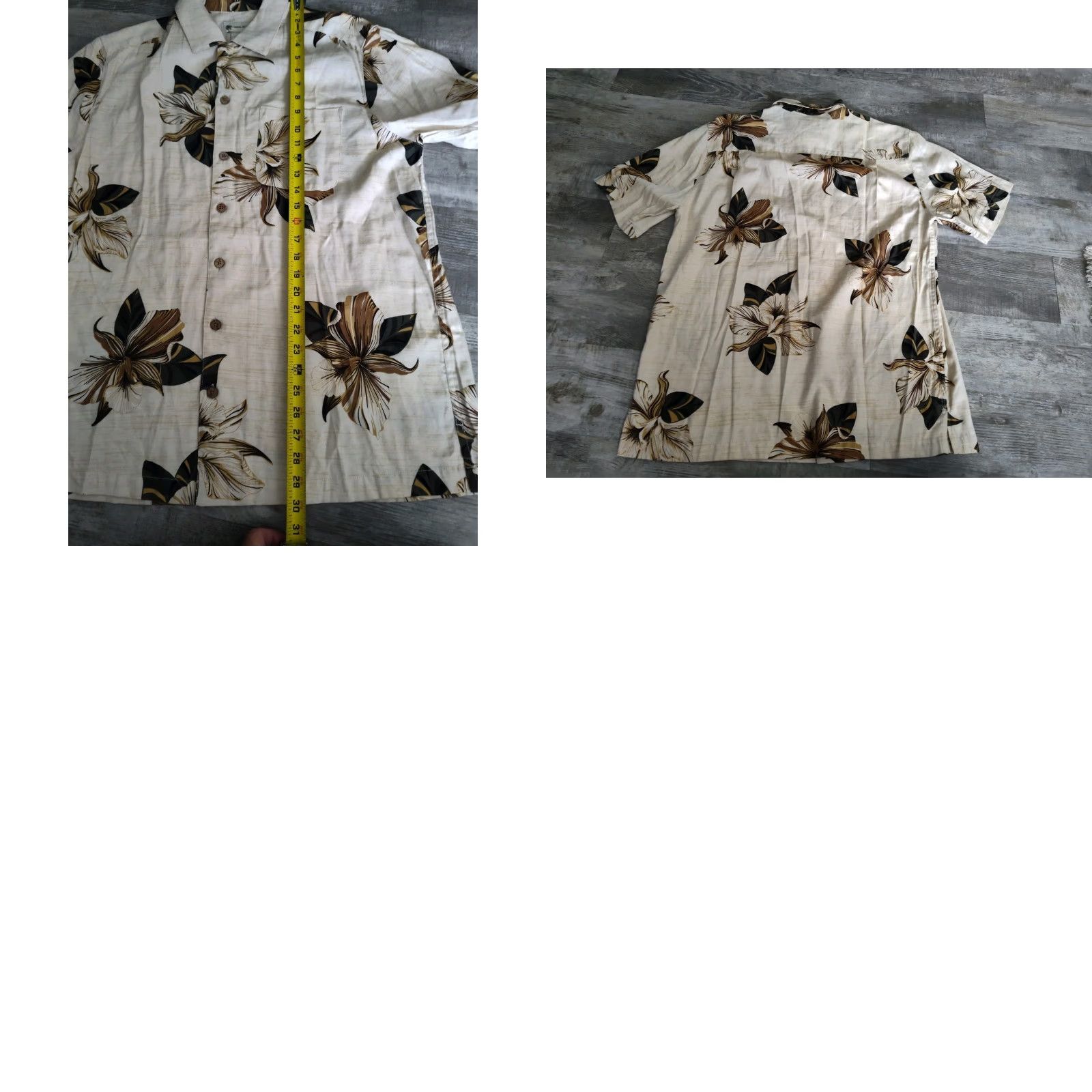 Vintage VINTAGE Havana Jack's Cafe Hawaiian Shirt Men Short Sleeve M Rayon Floral Orchids 90s Camp Tropical Size US M / EU 48-50 / 2 - 8 Thumbnail