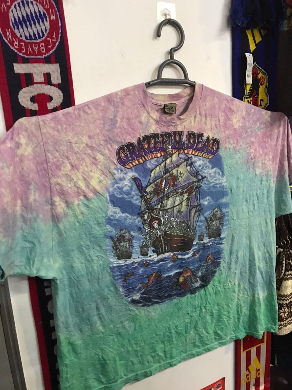 Band Tees × Grateful Dead × Vintage Vintage Grateful Dead 💀 oversize Size US XXL / EU 58 / 5 - 1 Thumbnail