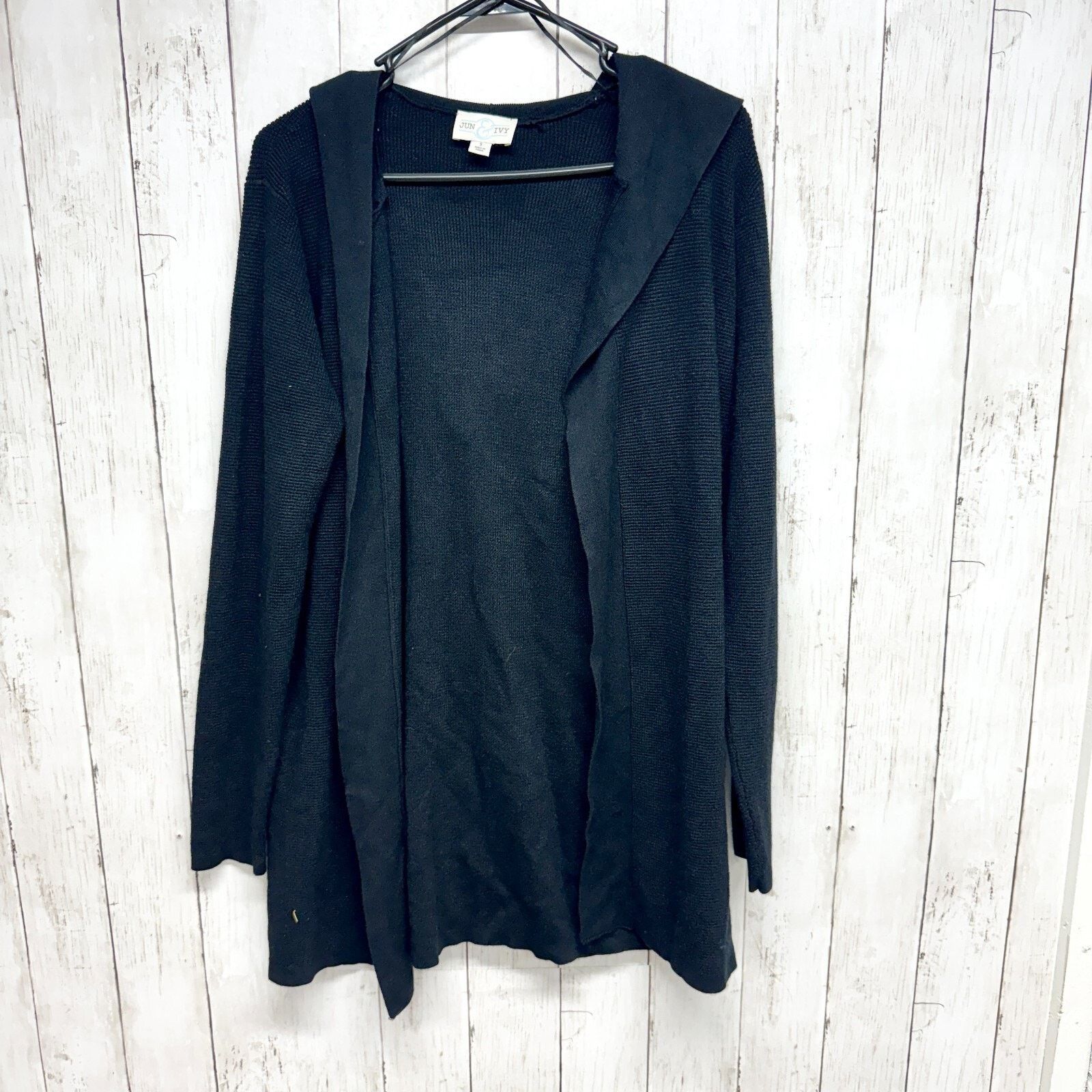 Other Jun & Ivy Top Size Small Long Sleeve Knit Sweater Cardigan Size S / US 4 / IT 40 - 1 Thumbnail