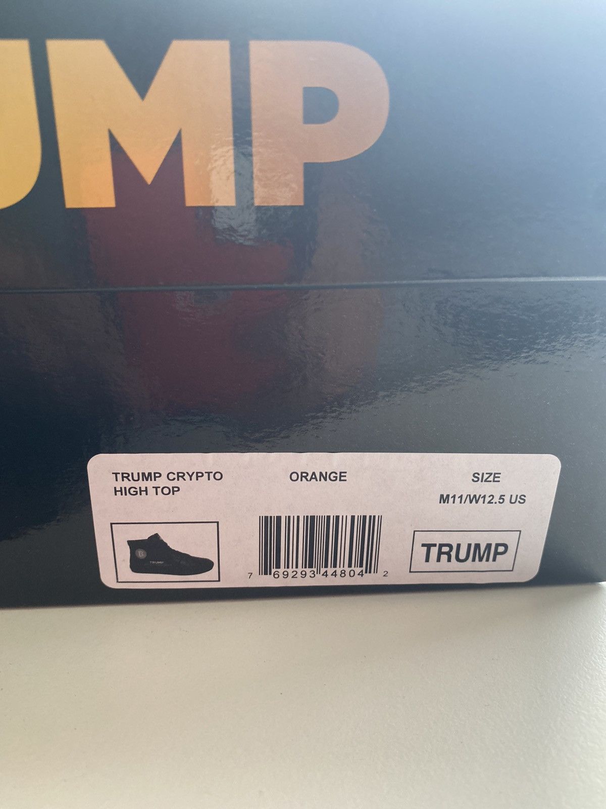 Donald Trump Donald J Trump Bitcoin Crypto President Size US 11 / EU 44 - 3 Thumbnail