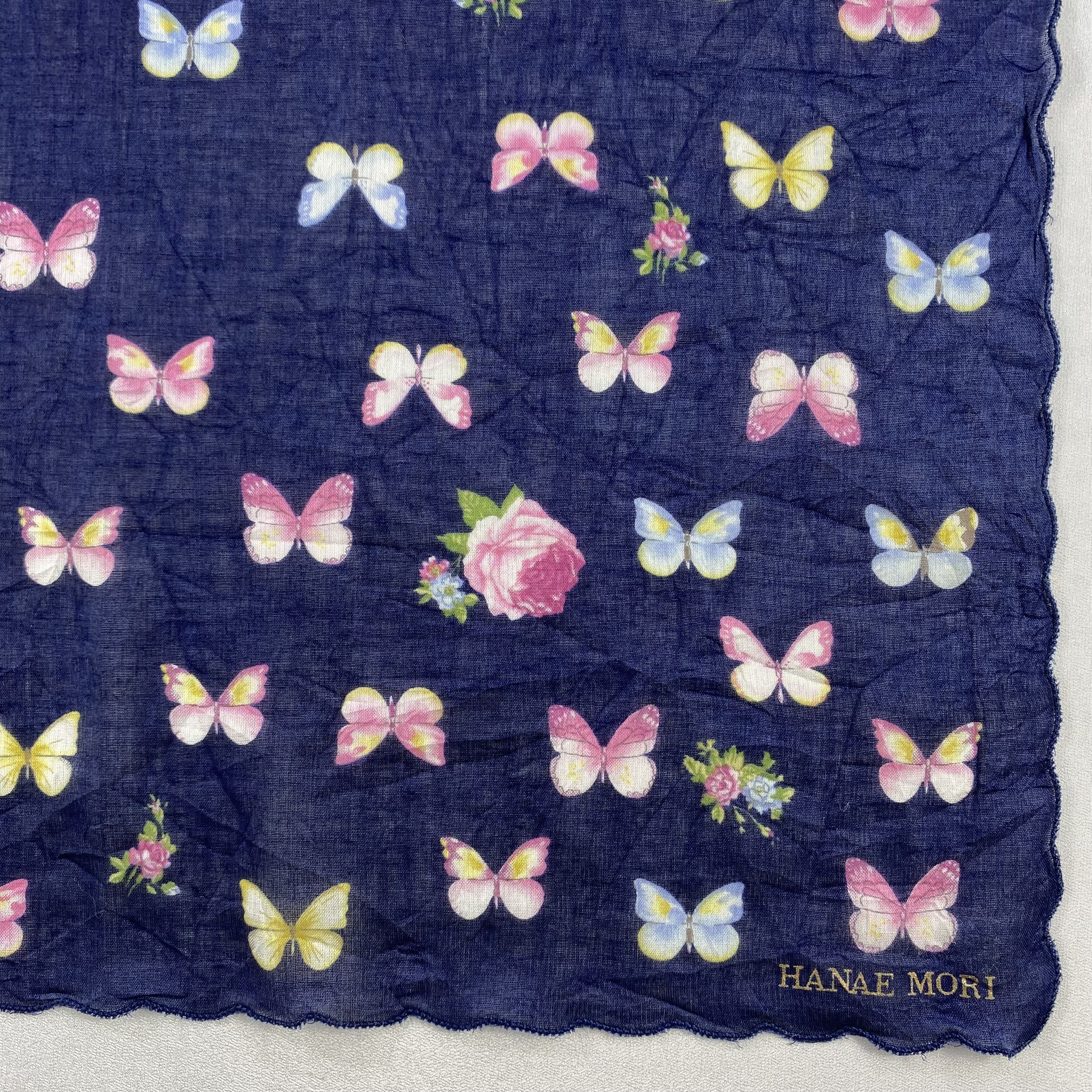 Hanae Mori × Vintage Hanae Mori Bandana/ Handkerchief / Neckerchief Size ONE SIZE - 3 Thumbnail