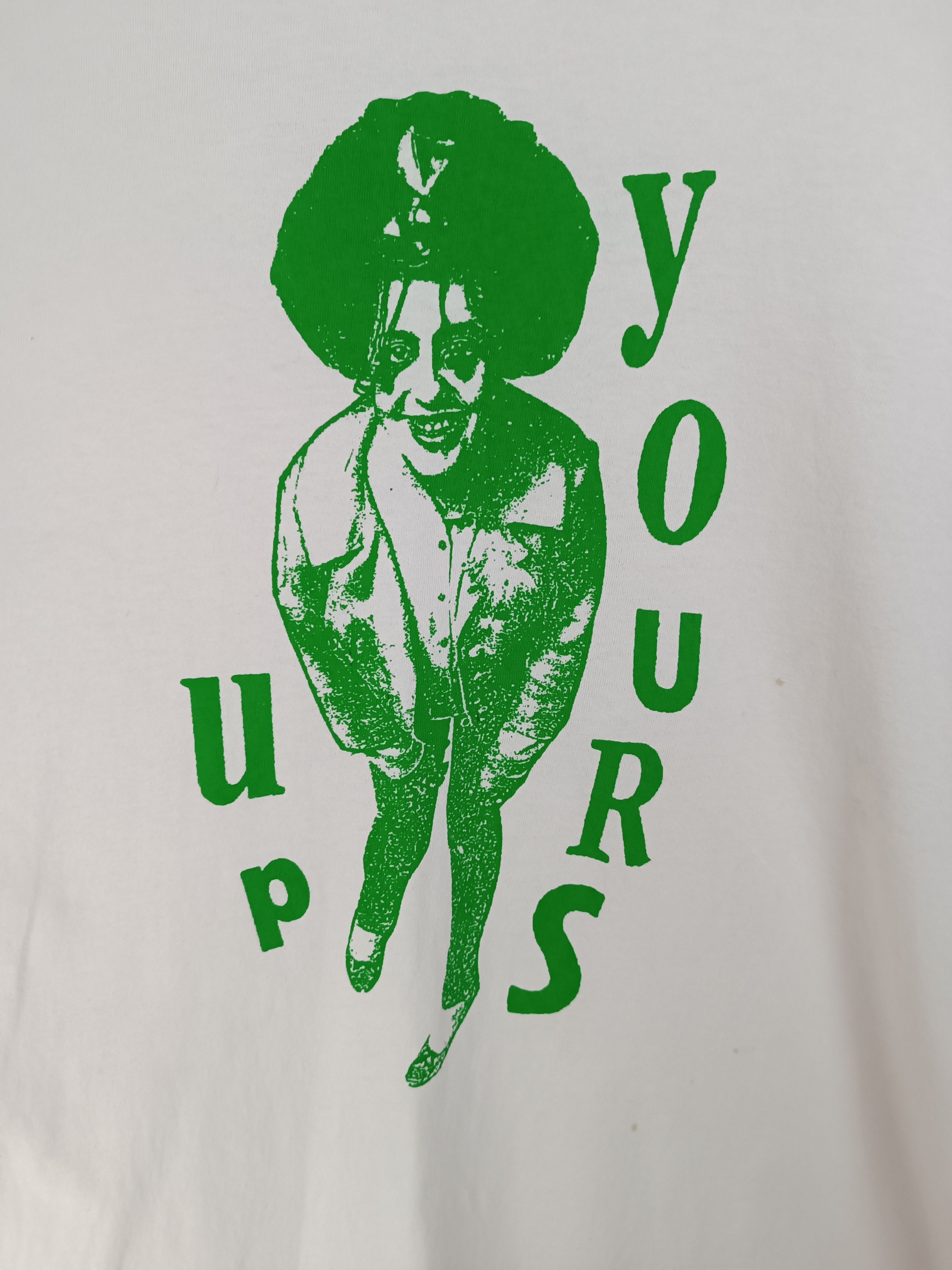 Vintage VINTAGE X-RAY SPEX BONDAGE UP YOURS! POLY STYRENE PUNK 77 Size US XL / EU 56 / 4 - 8 Thumbnail