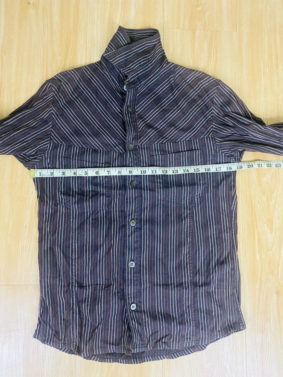 Tete Homme Tete Homme Archive Japanese Designer Shirt Long Sleeve Size US L / EU 52-54 / 3 - 8 Thumbnail